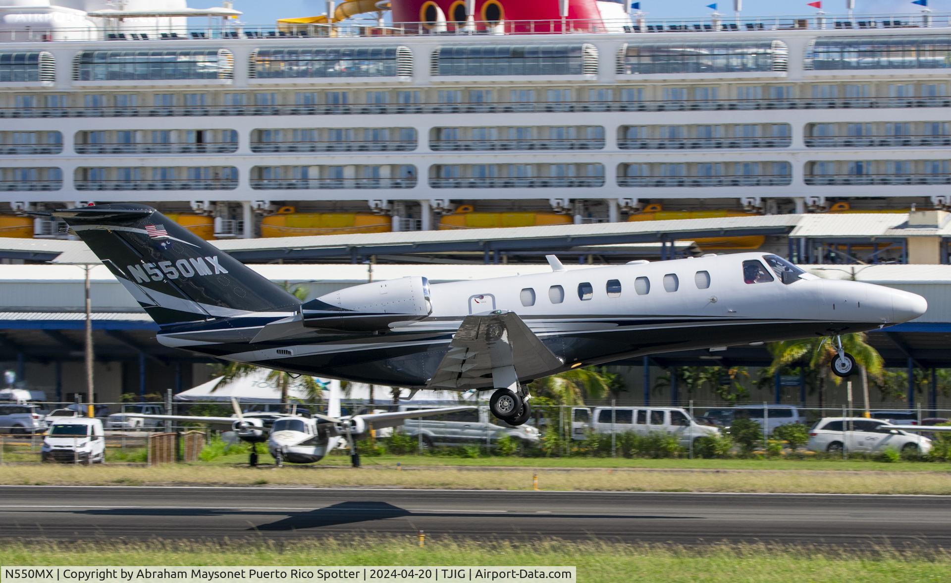 N550MX, 2007 Cessna 525B C/N 525B0137, Departure to the states