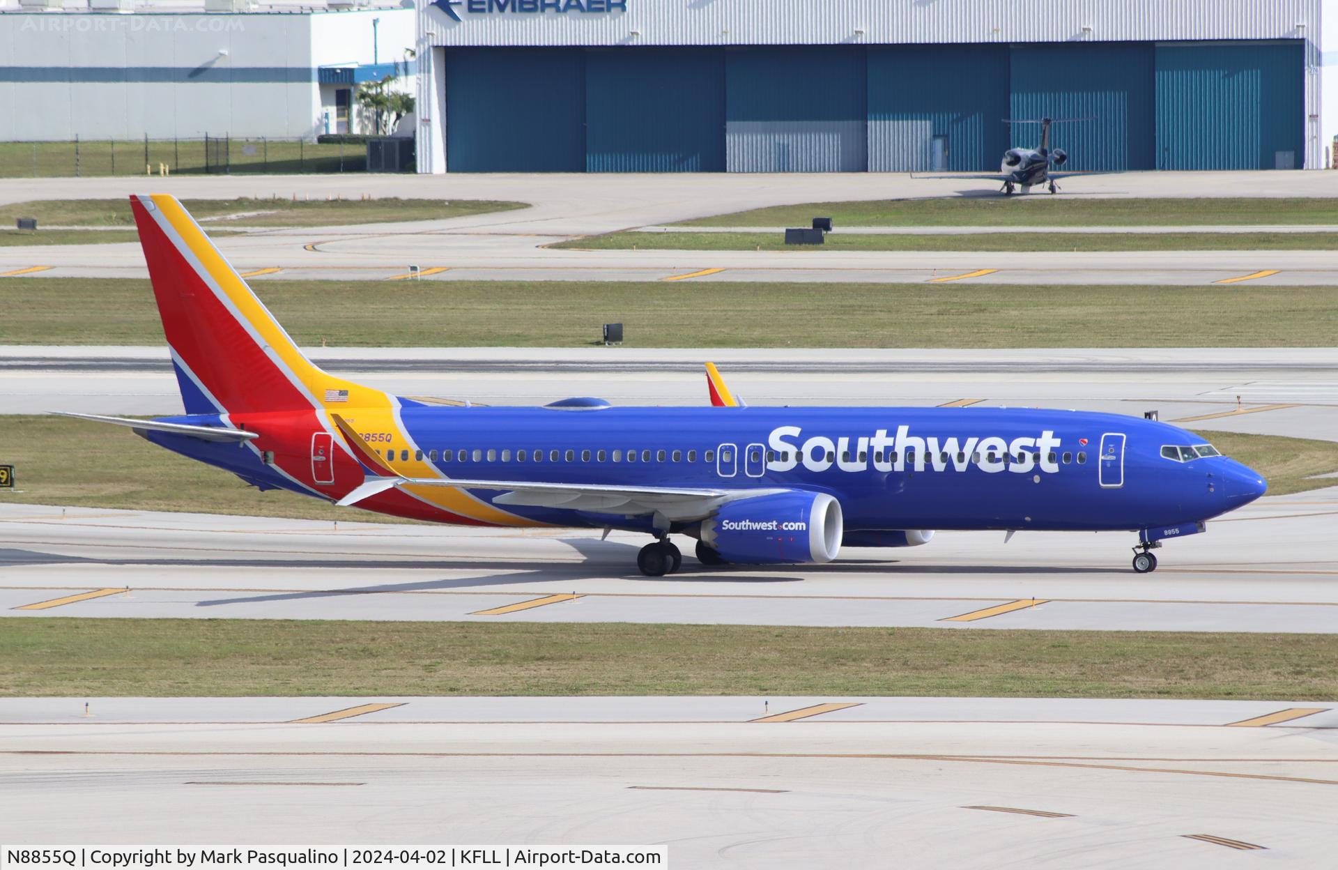 N8855Q, 2023 Boeing 737-8 MAX C/N 67495, Boeing 737-8 MAX