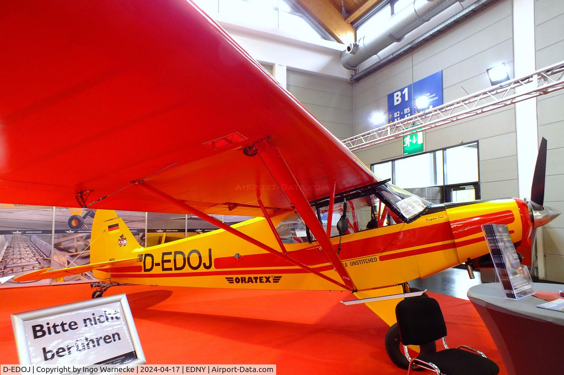 D-EDOJ, 1962 Piper PA 18-150 Super Cub C/N 18-7803, Piper PA-18-150 Super Cub at the AERO 2024, Friedrichshafen