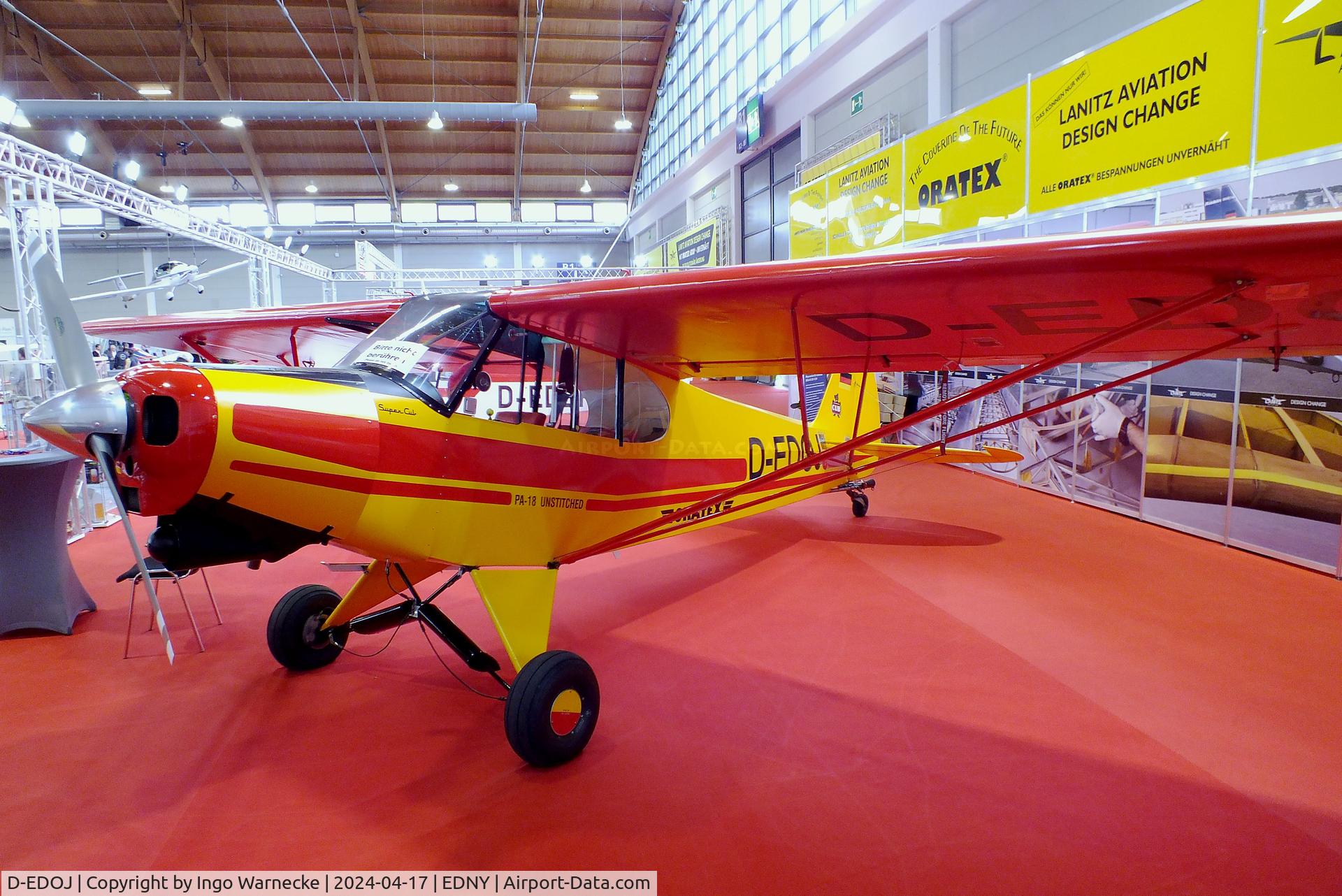 D-EDOJ, 1962 Piper PA 18-150 Super Cub C/N 18-7803, Piper PA-18-150 Super Cub at the AERO 2024, Friedrichshafen