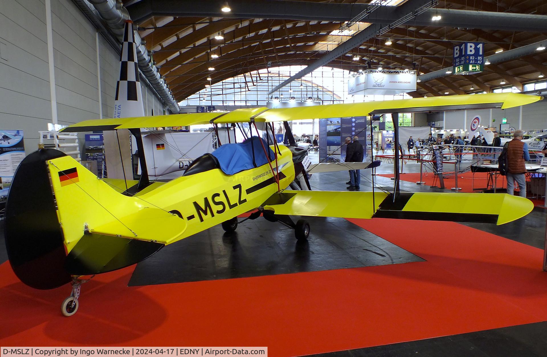 D-MSLZ, Tiger Cub Developments Sherwood Ranger RL-5 C/N Not found D-MSLZ, Tiger Cub Developments Sherwood Ranger DS 22 at the AERO 2024, Friedrichshafen