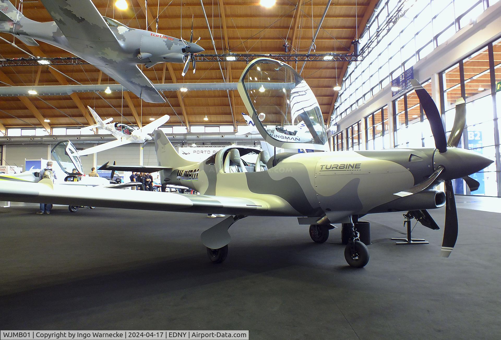 WJMB01, 2022 JMB Aircraft VL-3 Turbine C/N 001, Aveco / JMB VL-3 Turbine prototype at the AERO 2024, Friedrichshafen