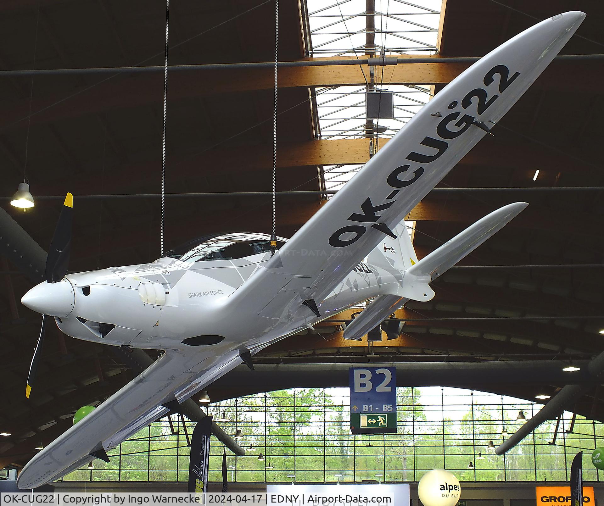 OK-CUG22, 2023 Shark Aero Shark C/N 130, Shark Aero Shark at the AERO 2024, Friedrichshafen