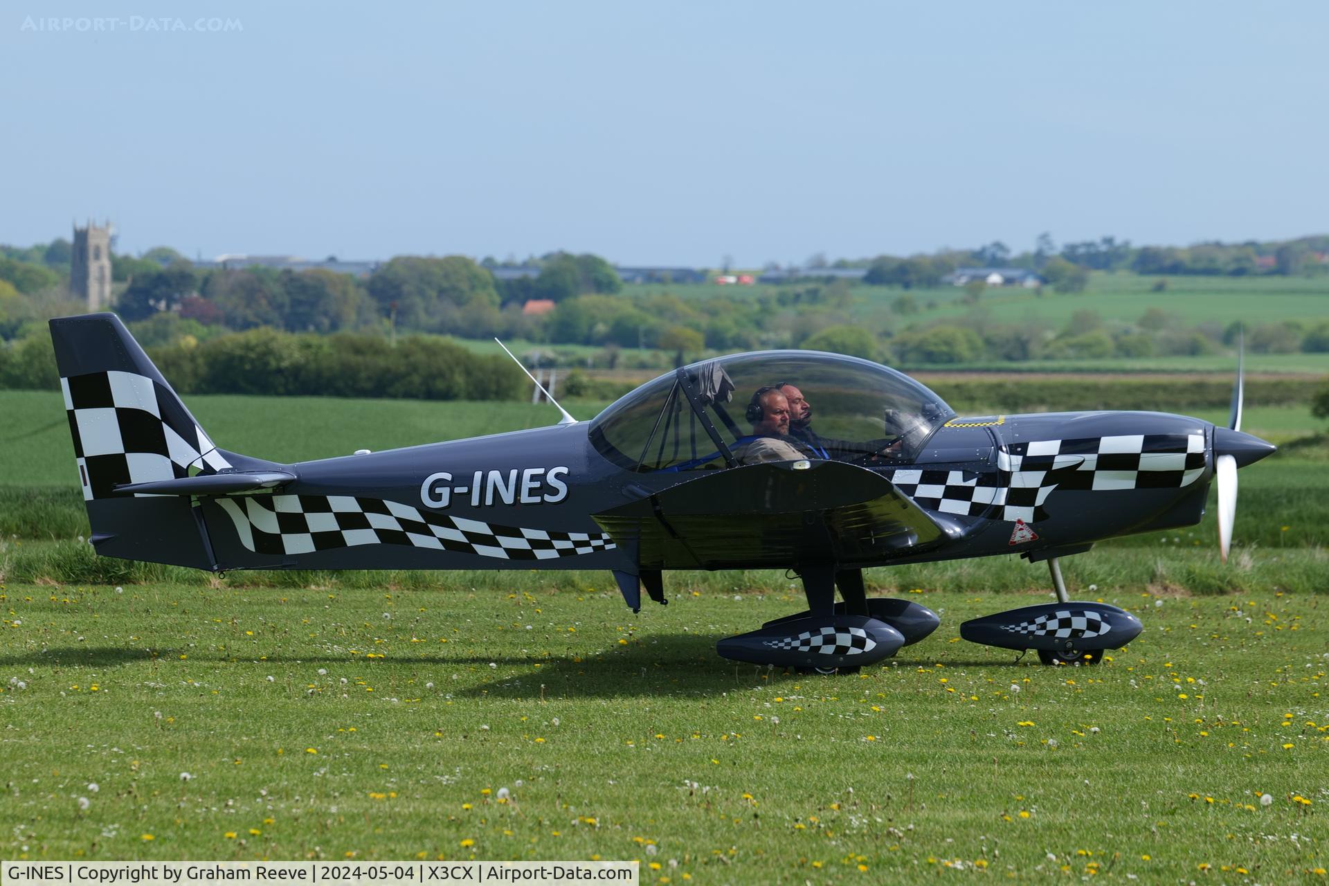 G-INES, 2017 Zenair CH650B C/N LAA 375-15490, Just landed at Northrepps.