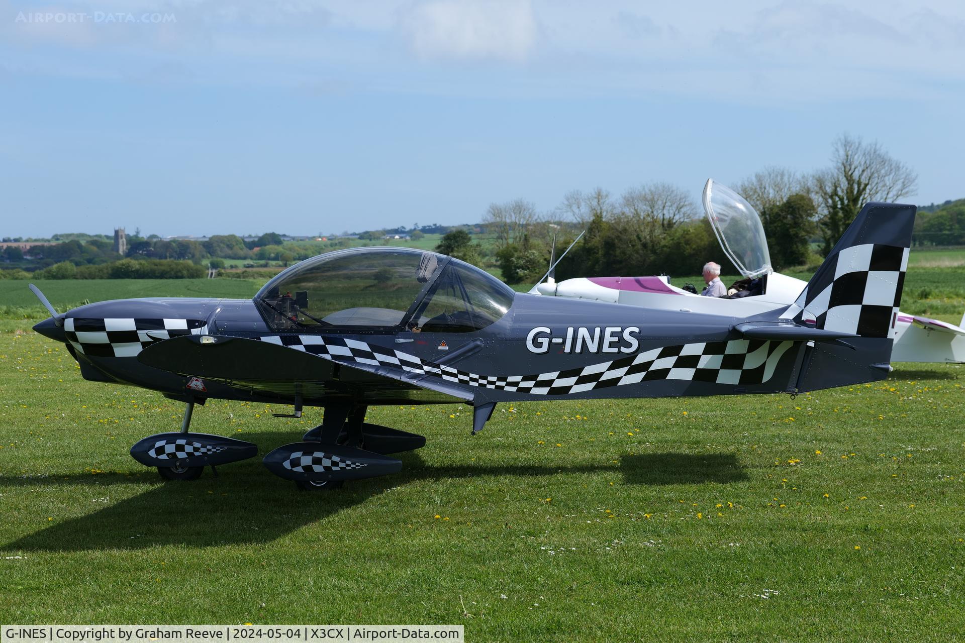G-INES, 2017 Zenair CH650B C/N LAA 375-15490, Parked at Northrepps.