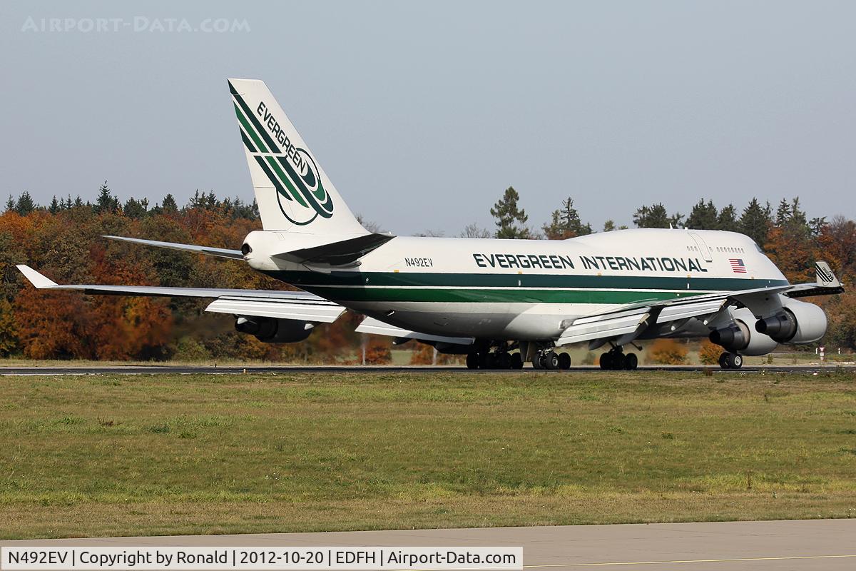N492EV, 1991 Boeing 747-446 C/N 25308, at hahn