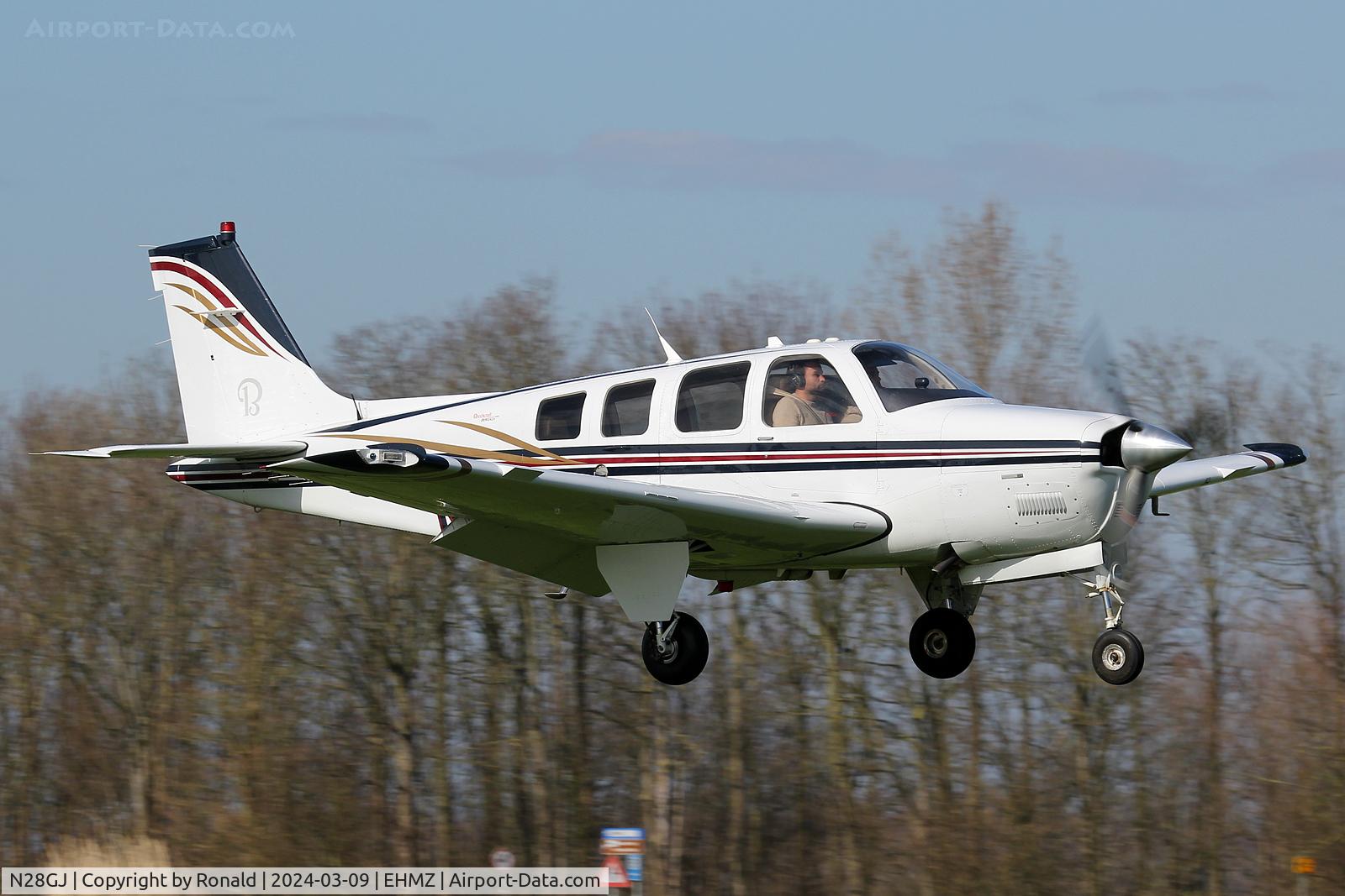 N28GJ, Raytheon Aircraft Company G36 C/N E-3688, at ehmz