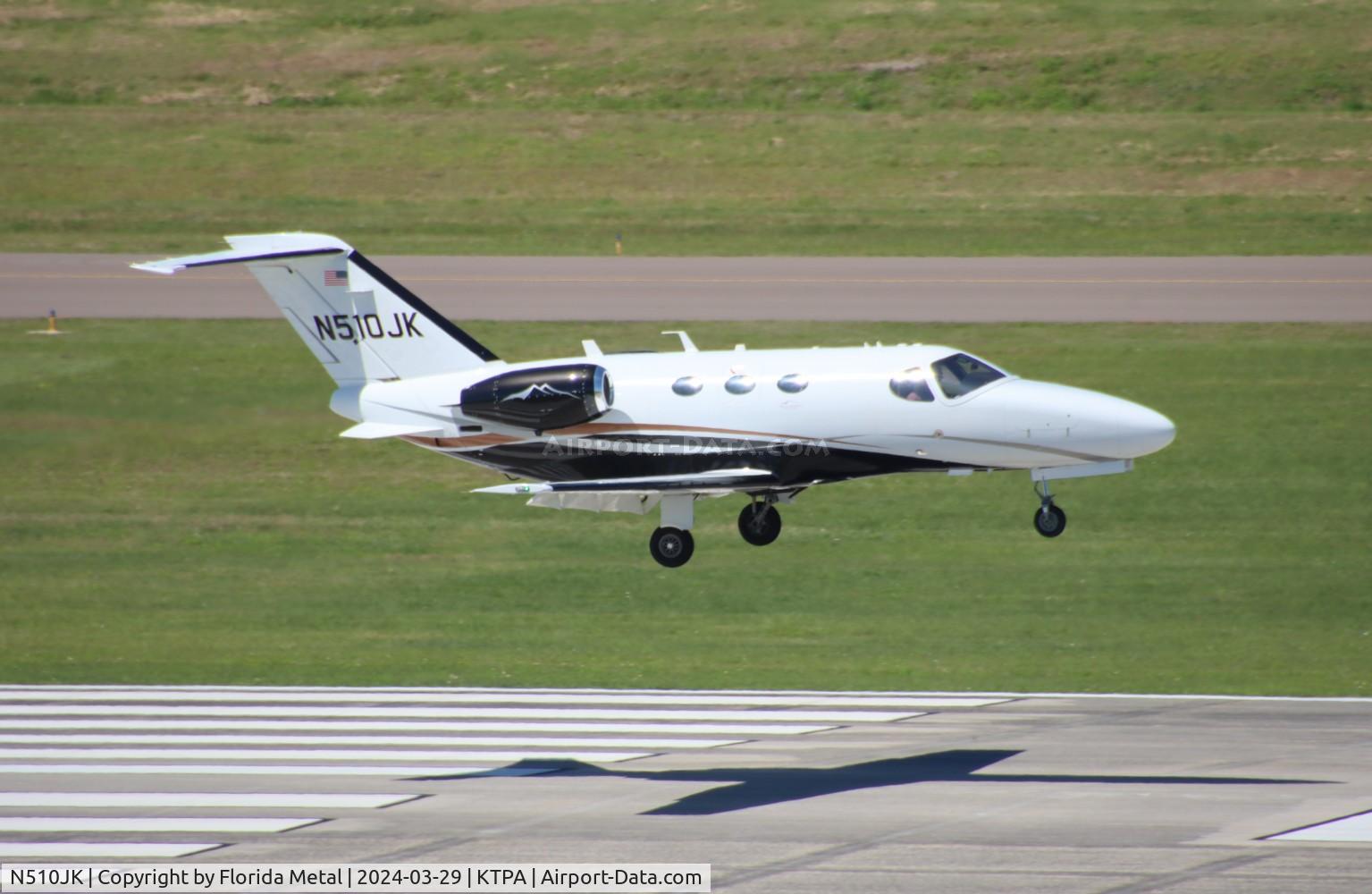 N510JK, 2013 Cessna 510 Citation Mustang Citation Mustang C/N 510-0440, C510 zx DAB-TPA