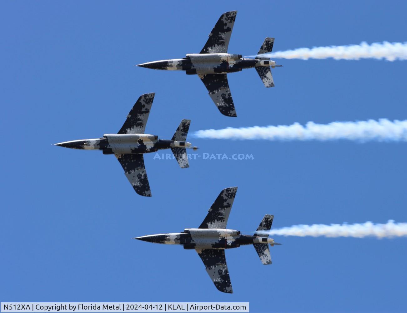 N512XA, 1981 Dassault-Dornier Alpha Jet A C/N 0112, Sun N Fun 2024 zx LAL