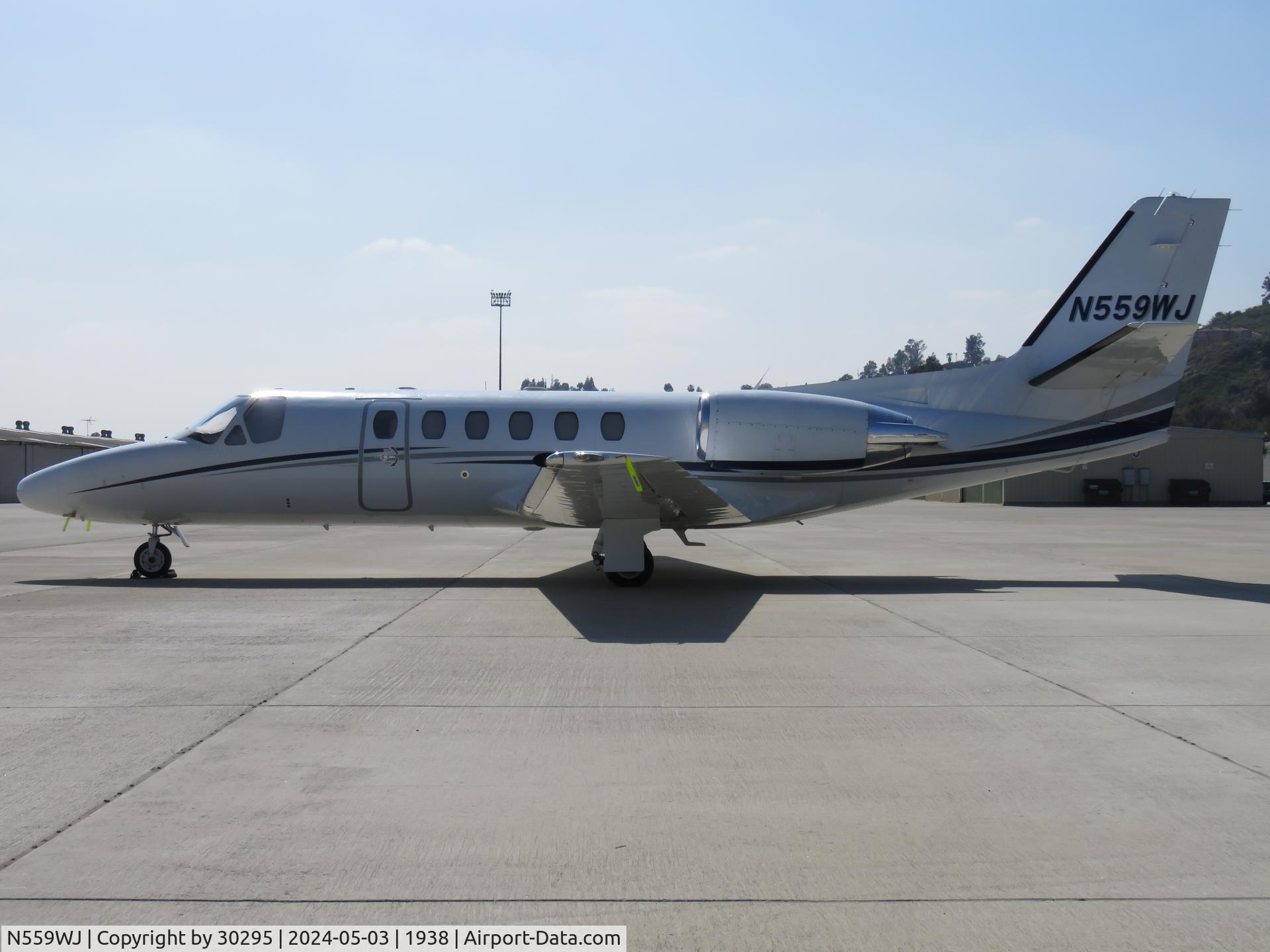 N559WJ, 2000 Cessna 550 Citation Bravo C/N 550-0909, Parked