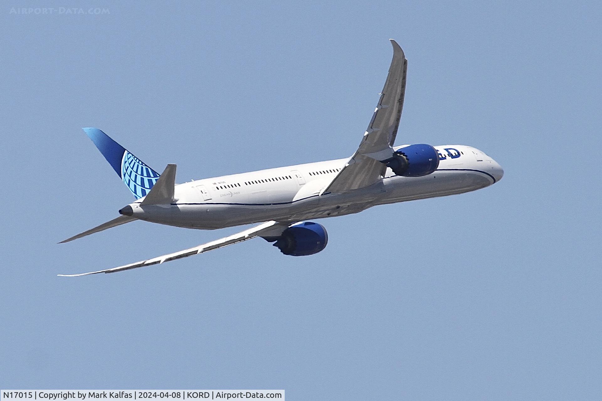 N17015, 2023 Boeing 787-10 Dreamliner C/N 66984, B78X United Airlines Boeing 787-10 Dreamliner  N17015 UAL944 KORD - EDDF