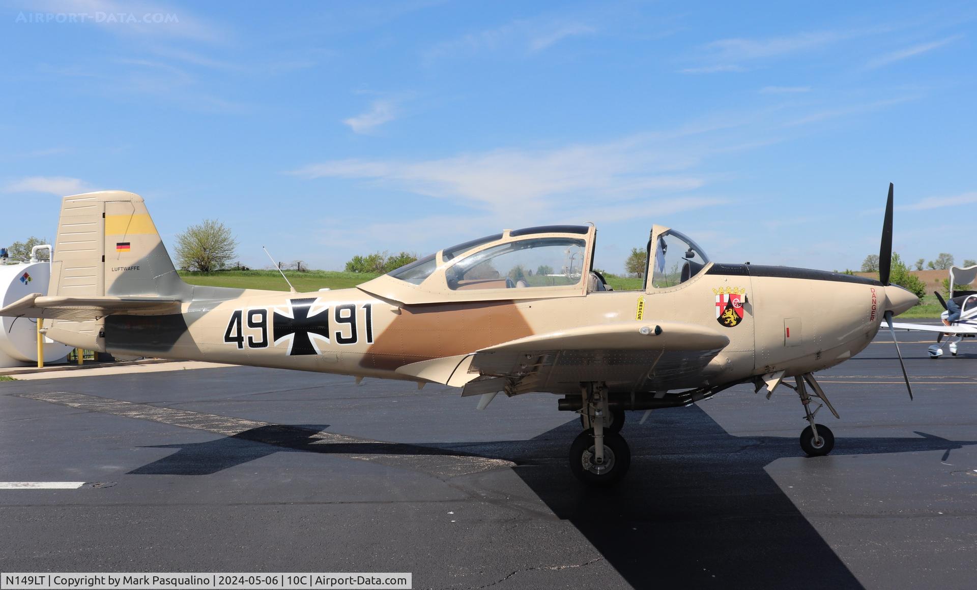 N149LT, 1958 Piaggio P-149D C/N 321, Piaggio P-149D