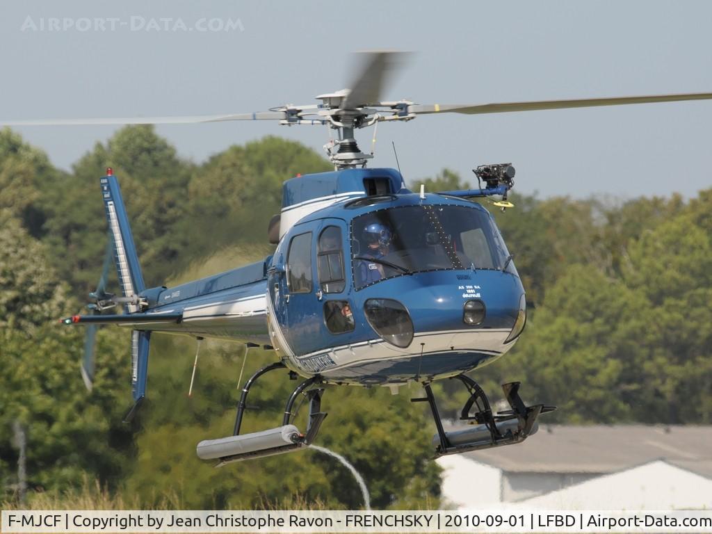 F-MJCF, Aérospatiale AS-350 B Ecureuil C/N 1692, France Gendarmerie