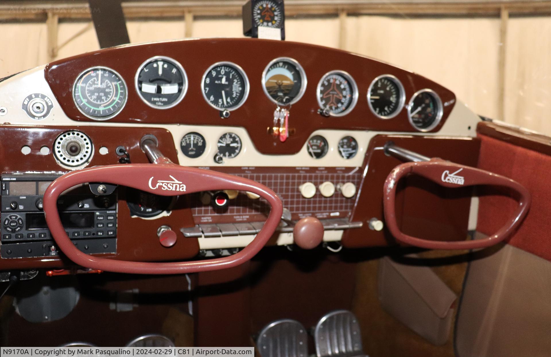 N9170A, 1950 Cessna 170A C/N 19361, Cessna 170A