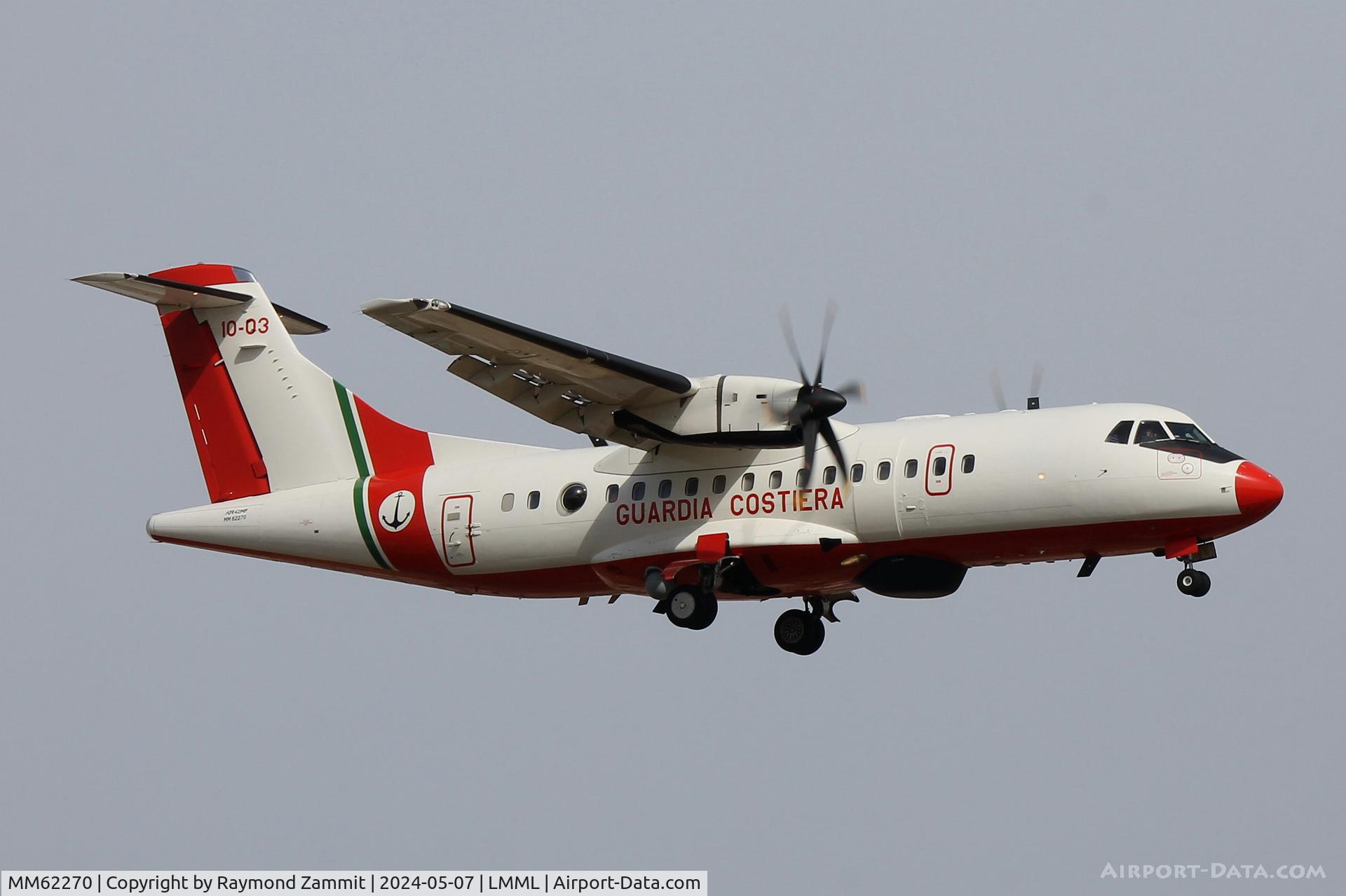 MM62270, 2009 ATR 42-500MP C/N 803, ATR 42-500MP MM81885/10-03 Italian Coast Guards