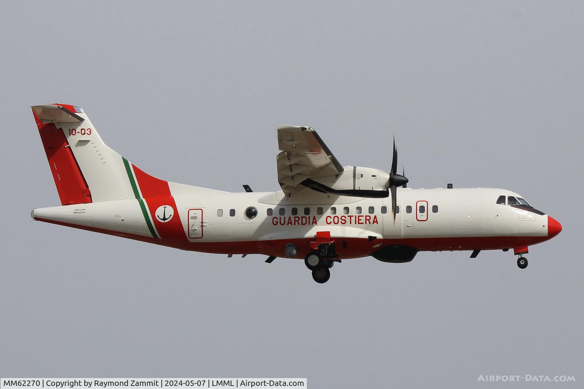 MM62270, 2009 ATR 42-500MP C/N 803, ATR 42-500MP MM62270/10-03 Italian Coast Guards