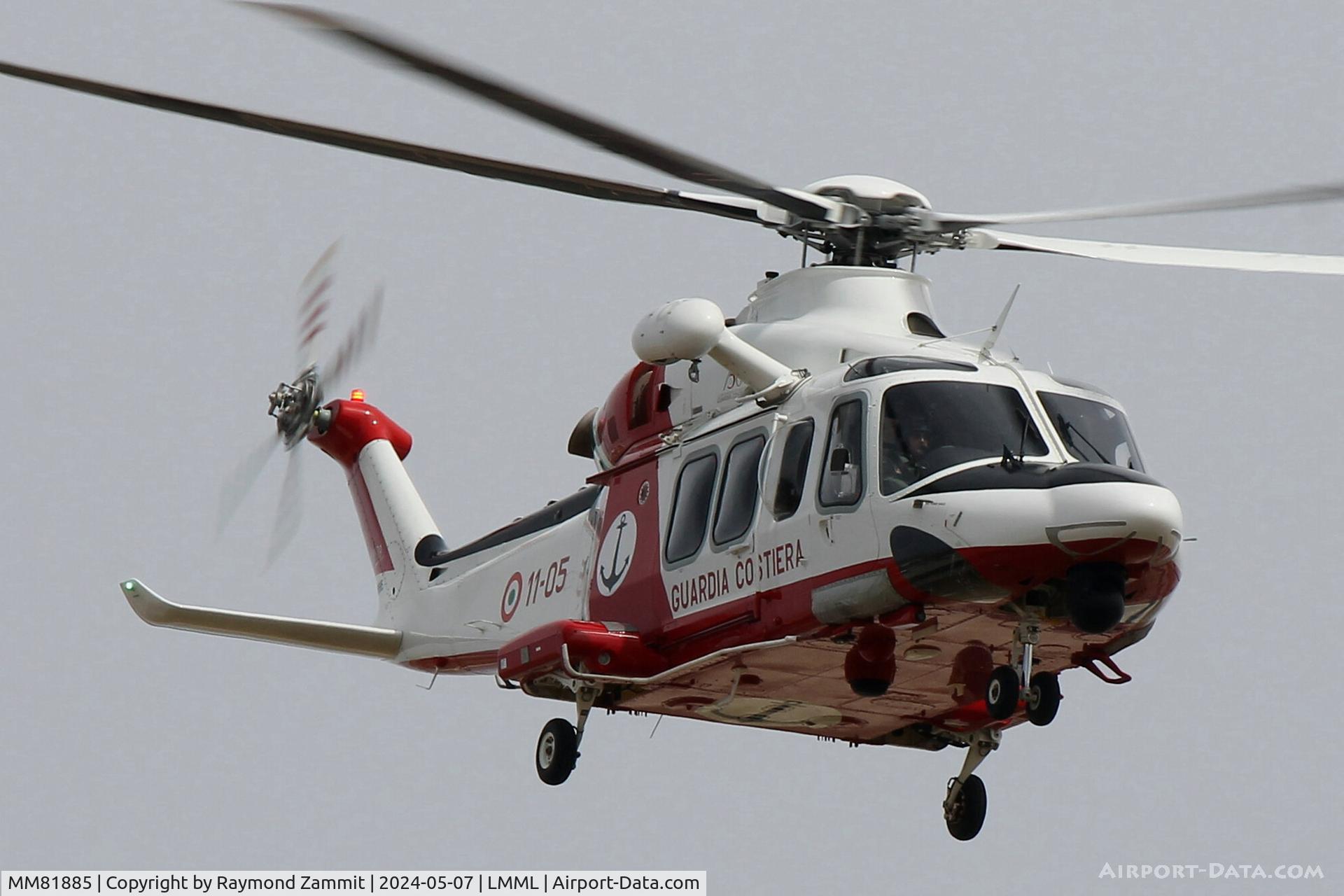 MM81885, 2015 AgustaWestland AW-139CP Nemo C/N 31584, AgustaWestland AW-139CP MM81885/11-05 Italian Coast Guards