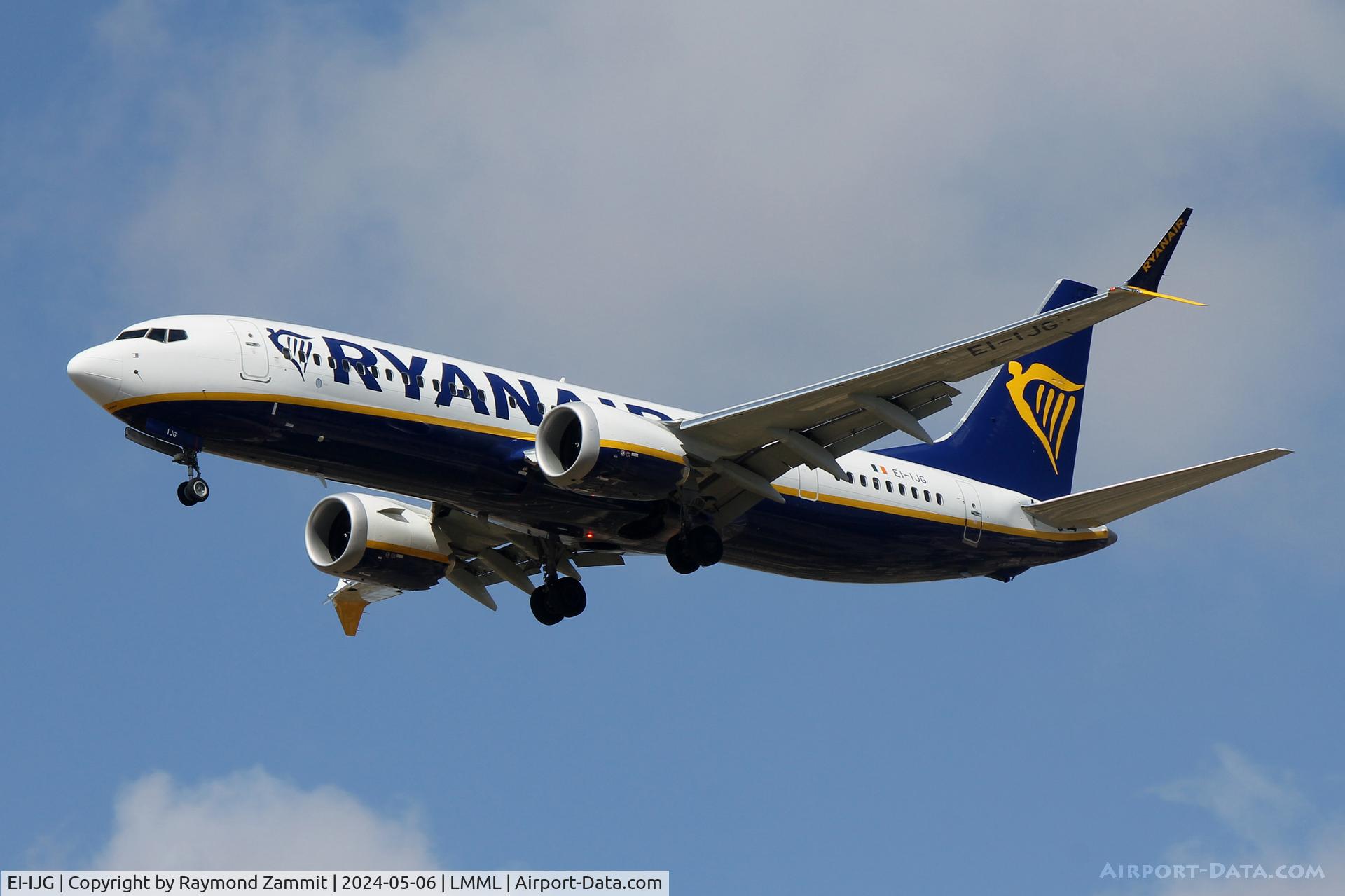 EI-IJG, 2024 Boeing 737-8 MAX C/N 67107, B737-8 MAX EI-IJG Ryanair