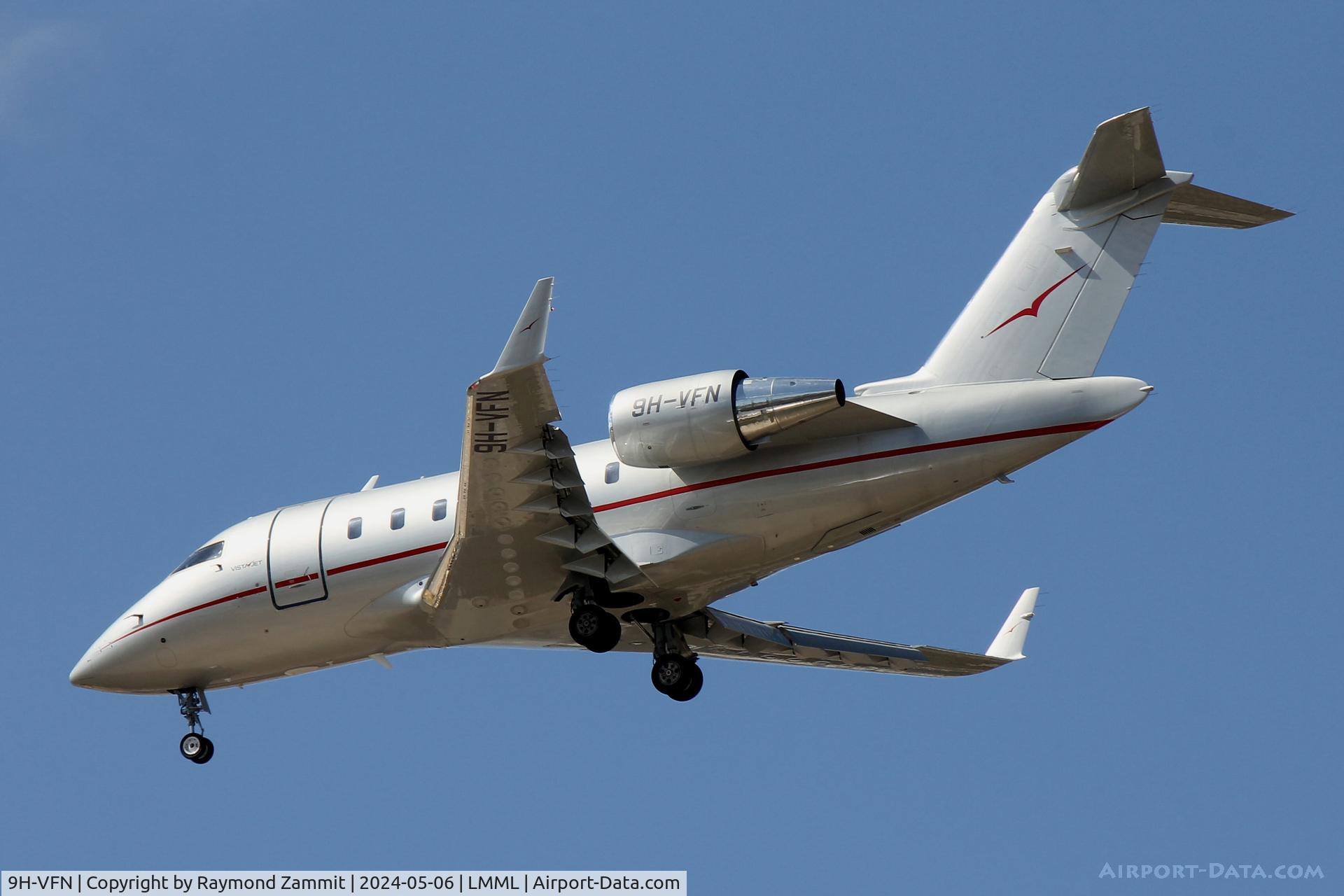 9H-VFN, Bombardier Challenger 605 C/N 5742, Bombardier Challenger 605 9H-VFN VistaJet