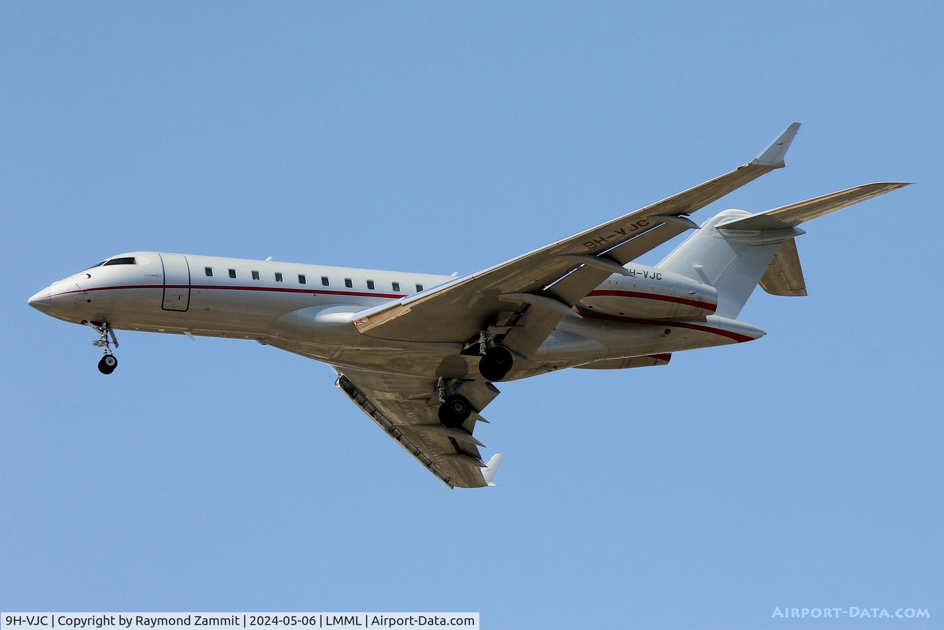 9H-VJC, 2011 Bombardier BD-700-1A10 Global Express C/N 9448, Bombardier BD-700-1A10 Global Express 9H-VJC VistaJet