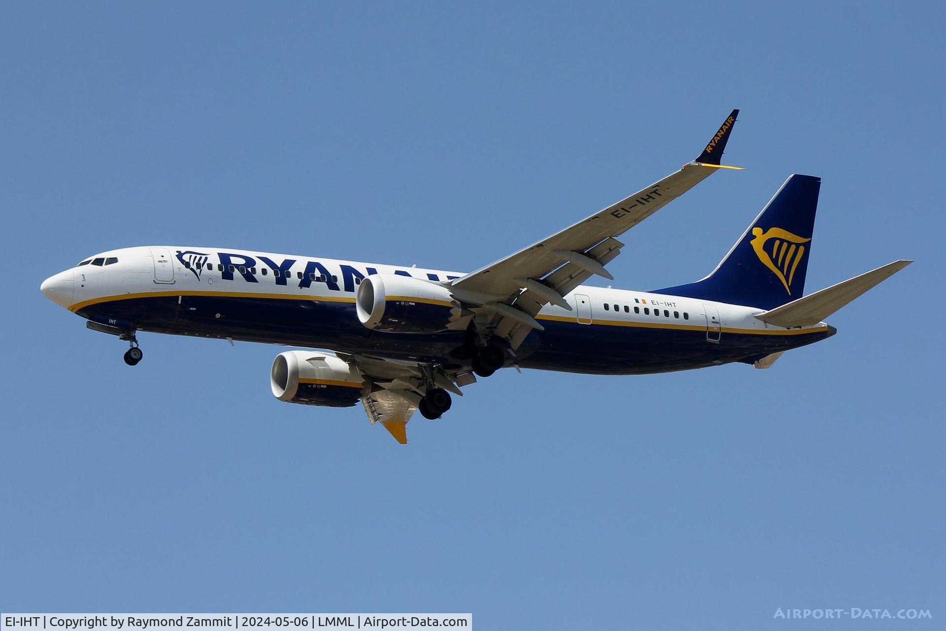 EI-IHT, 2023 Boeing 737-8 MAX C/N 62365, B737-8 MAX EI-IHT Ryanair