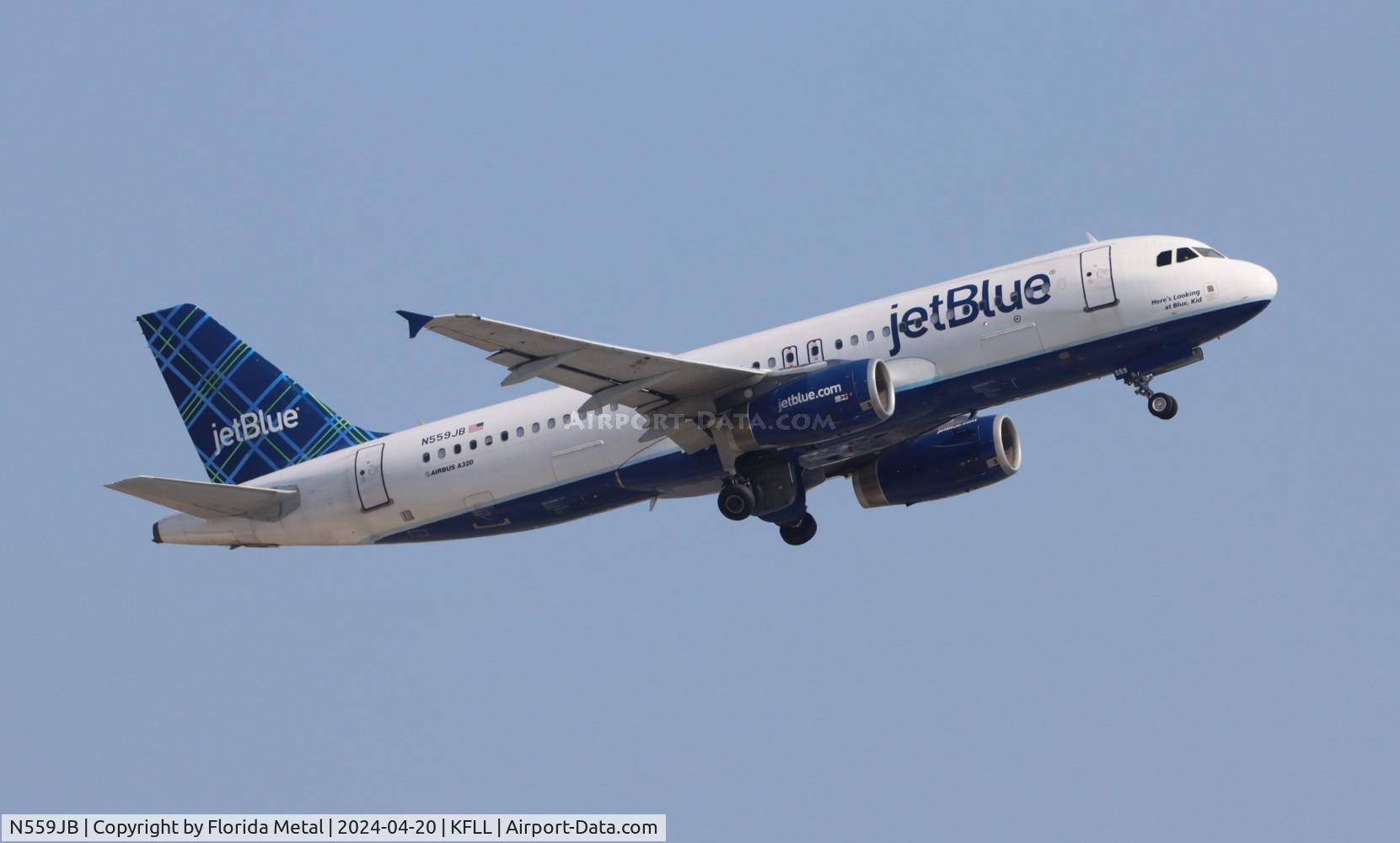 N559JB, 2003 Airbus A320-232 C/N 1917, JBU A320 zx FLL-ORH