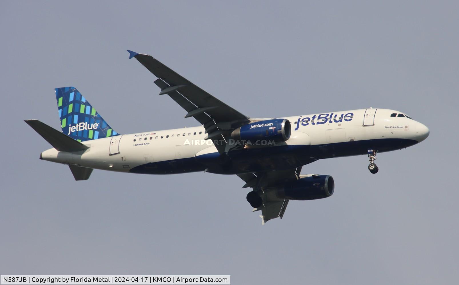 N587JB, 2004 Airbus A320-232 C/N 2177, JBU A320 zx ALB-MCO