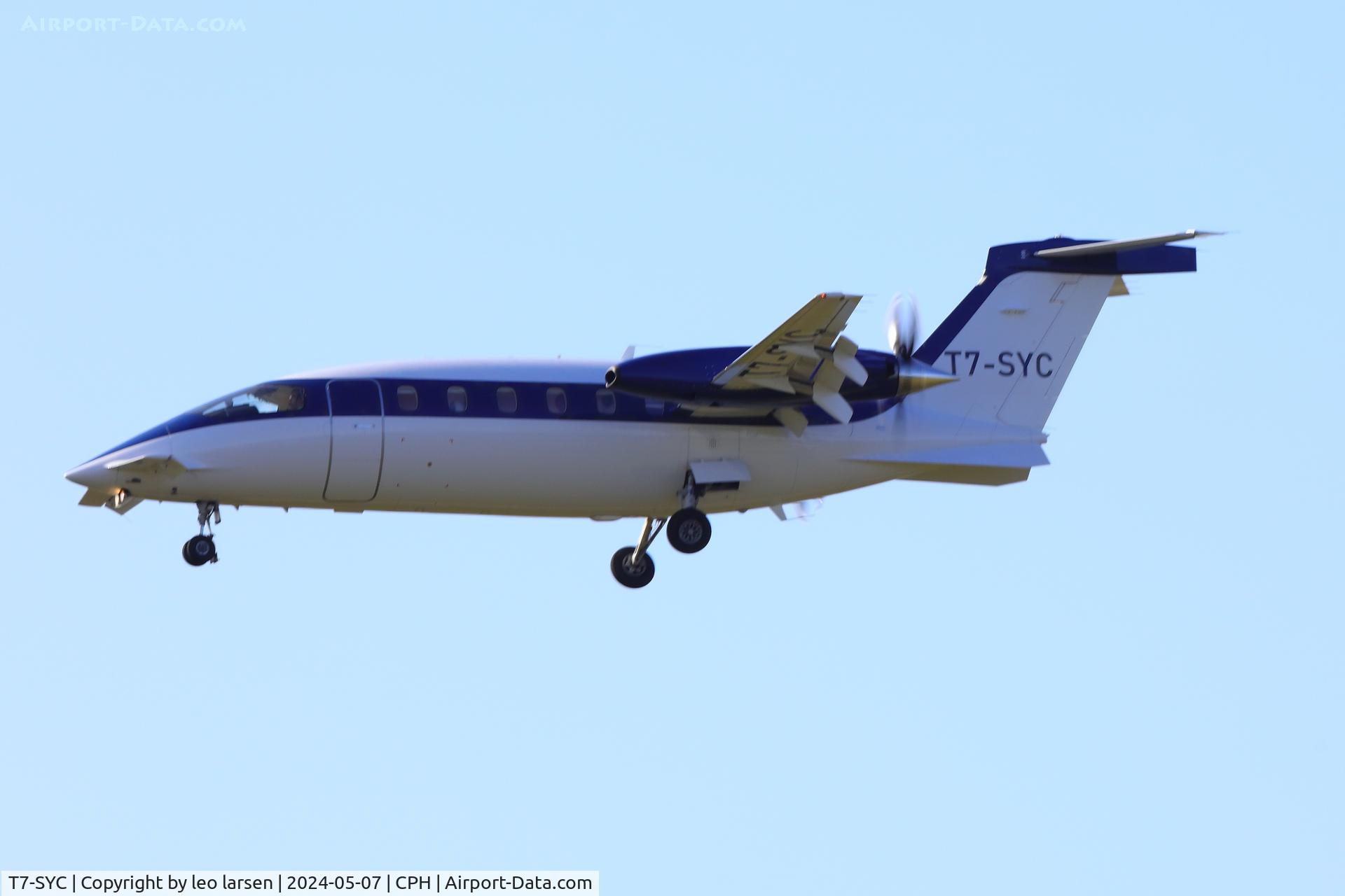 T7-SYC, 2006 Piaggio P-180 Avanti II C/N 1105, Copenhagen 7.5.2024