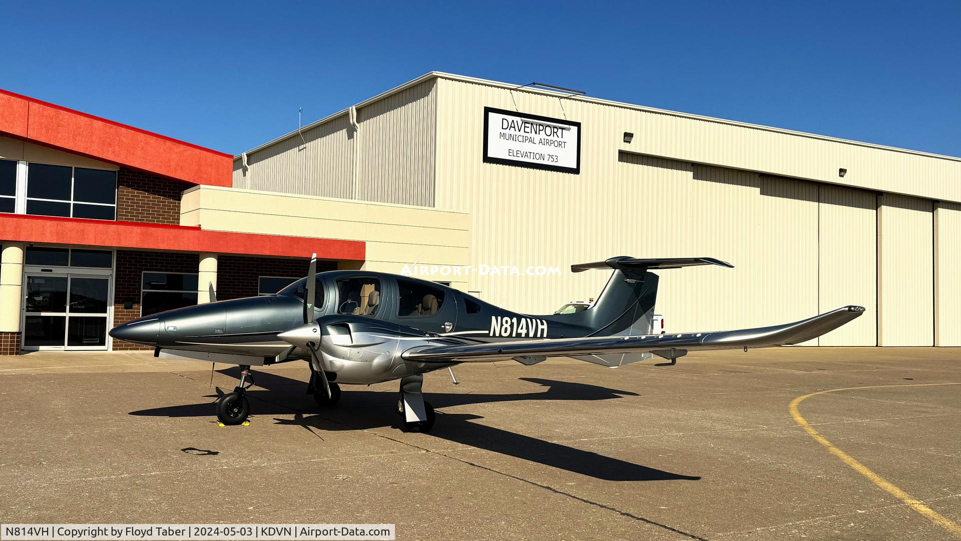 N814VH, DIAMOND AIRCRAFT IND GMBH DA 62 C/N 62.268, New owner beautiful aircraft on the REVV Aviation Ramp