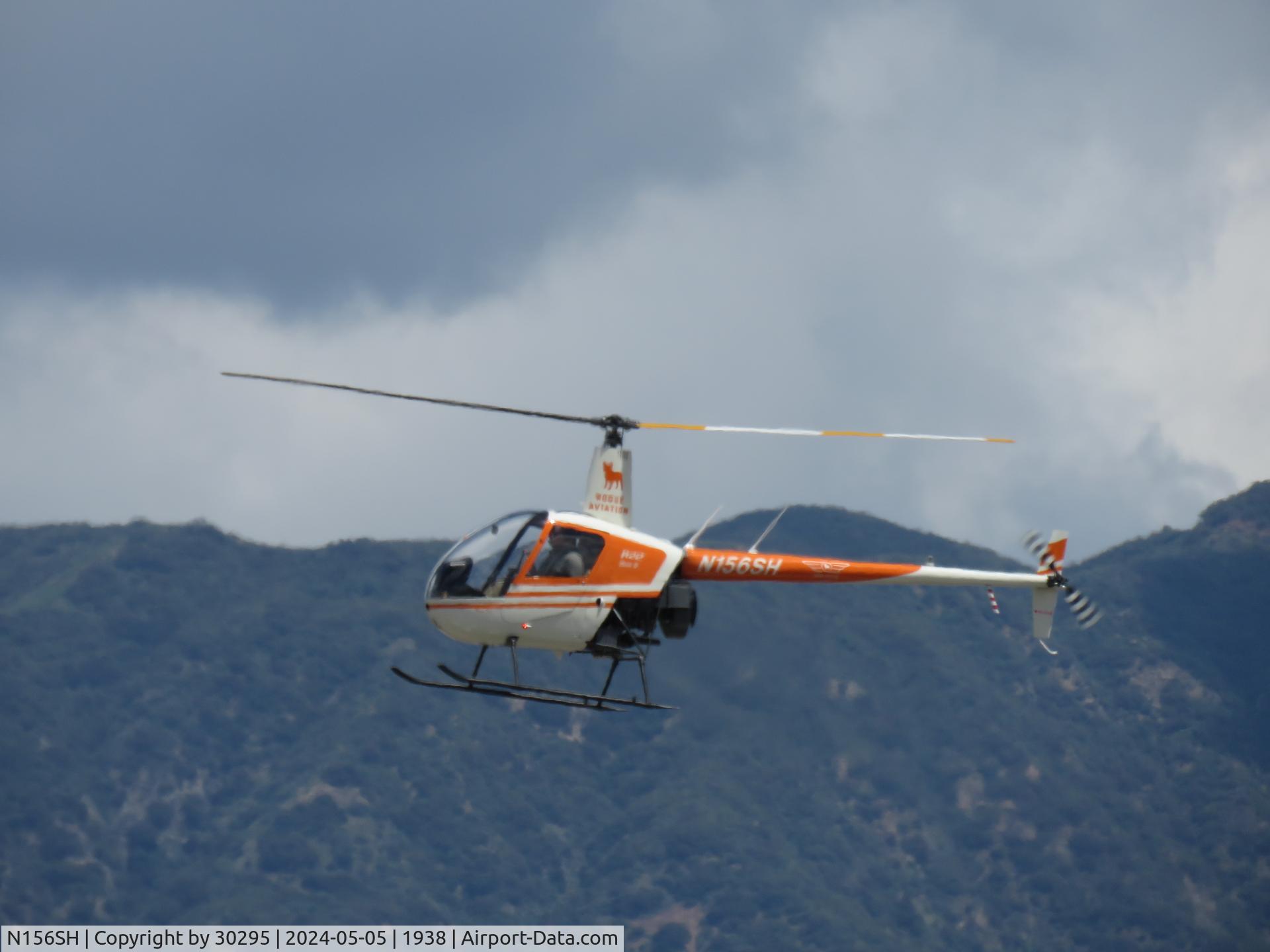 N156SH, 2007 Robinson R22 Beta II C/N 4159, Practicing