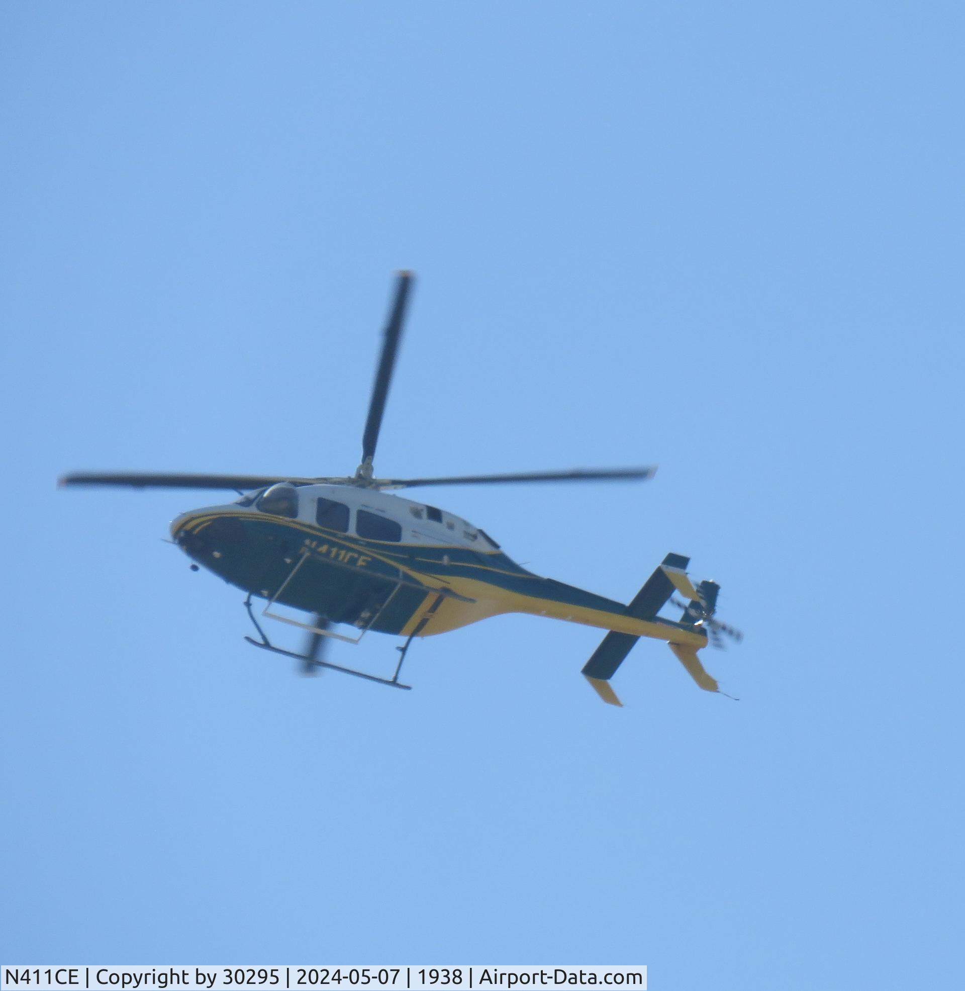 N411CE, 2019 Bell 429 GlobalRanger C/N 57370, Homeward bound