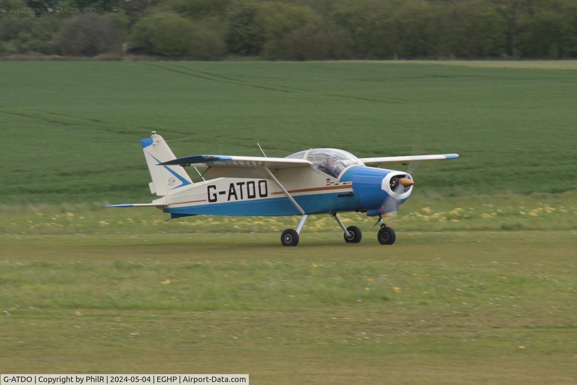 G-ATDO, 1965 Bolkow Bo-208C Junior C/N 576, G-ATDO 1965 Bolkow BO 208C Junior Popham