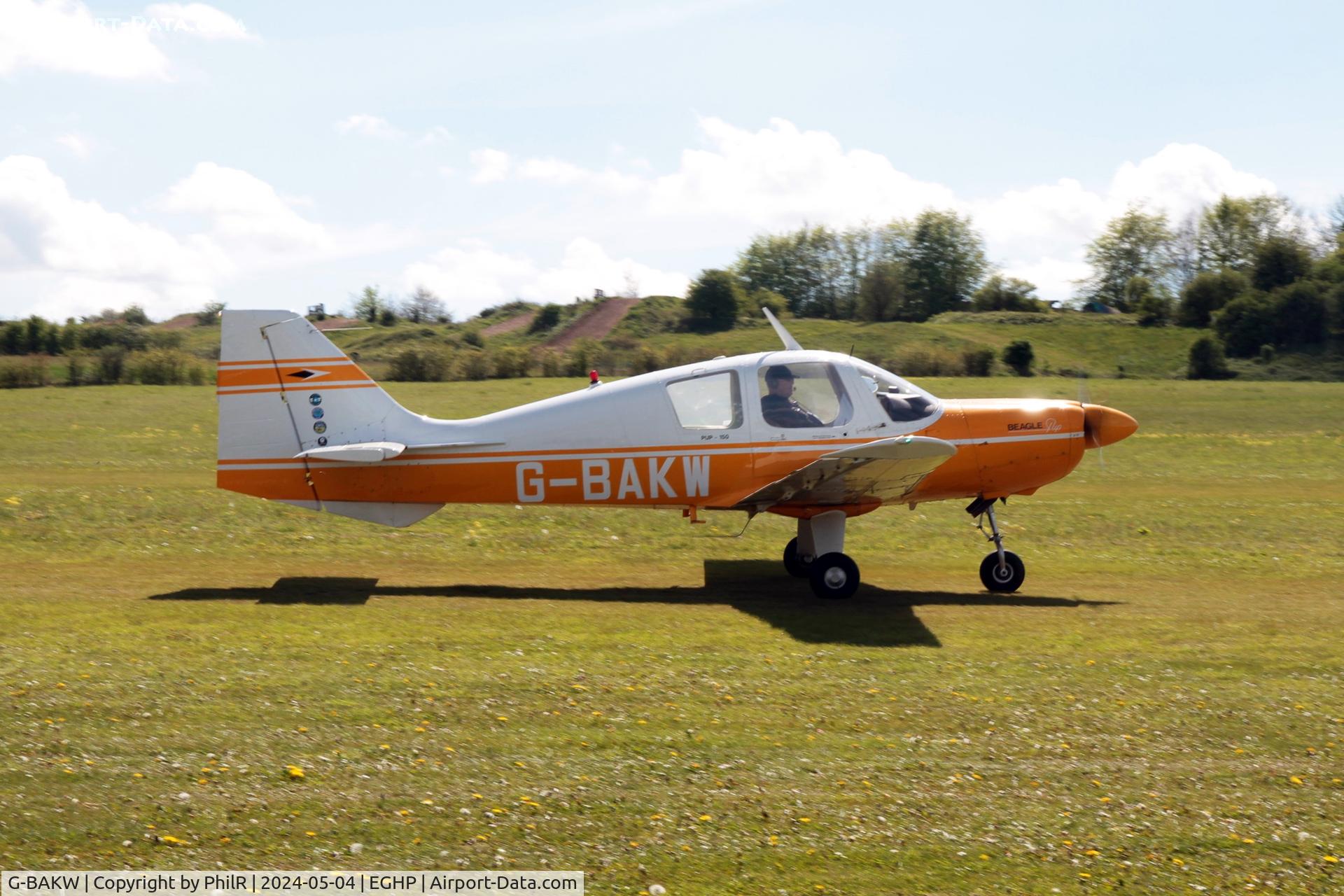 G-BAKW, 1970 Beagle B-121 Pup Series 2 (Pup 150) C/N B121-175, G-BAKW 1970 Beagle B121 Series 2 Pup Popham