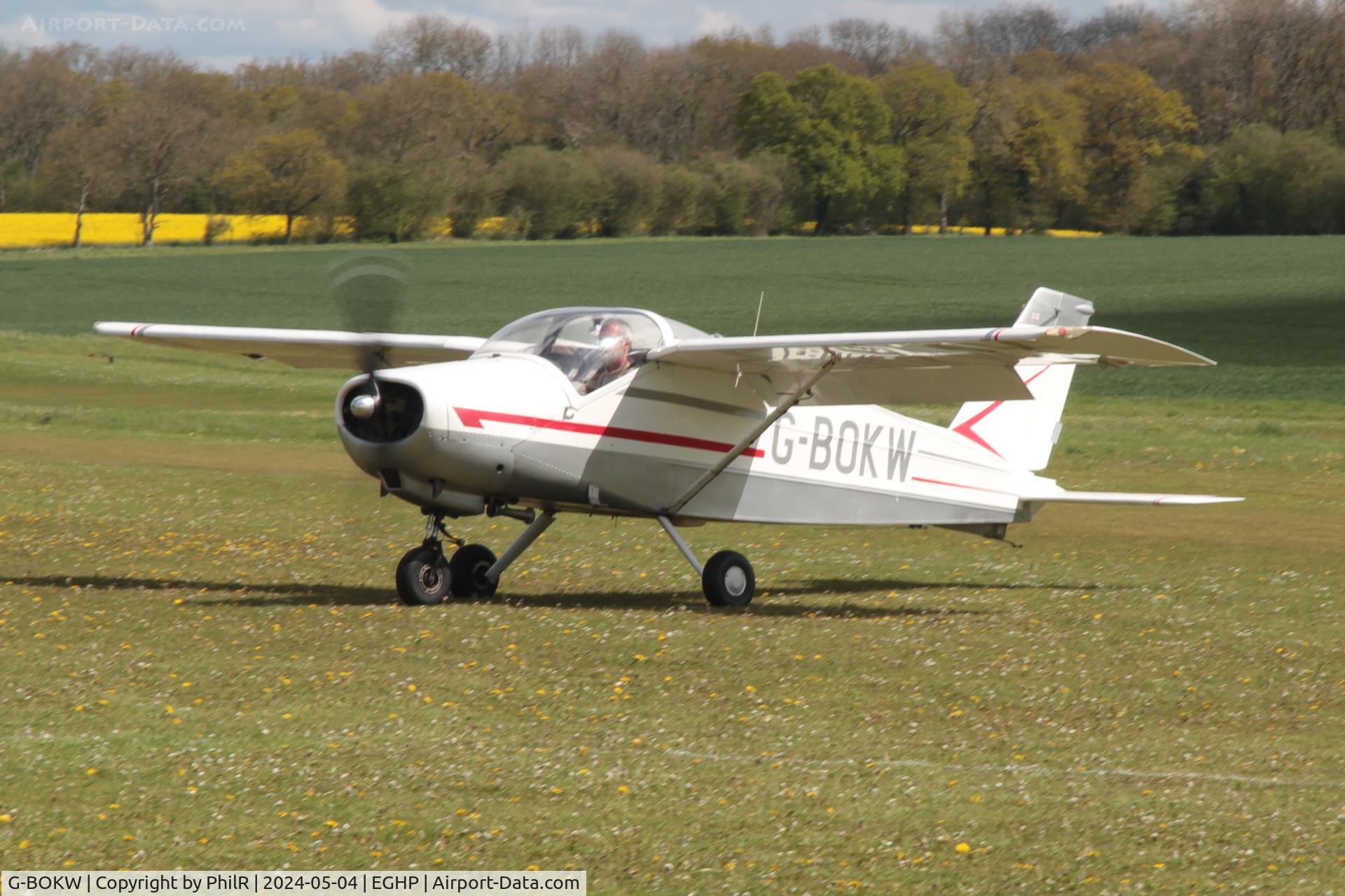 G-BOKW, 1969 Bolkow Bo-208C Junior C/N 689, G-BOKW 1969 Bolkow Bo 208C Junior Popham