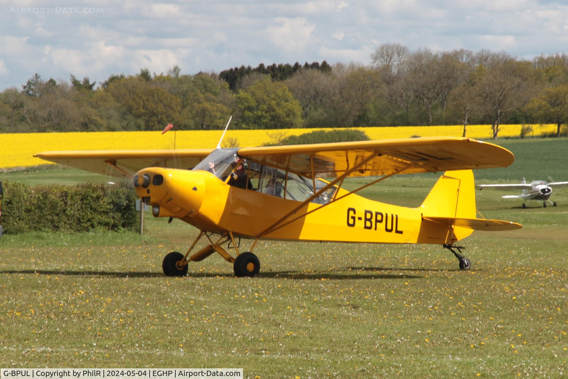 G-BPUL, 1953 Piper L-18C Super Cub (PA-18-95) C/N 18-2517, G-BPUL 1953 Piper PA-18A-135 (modified) Super Cub Popham