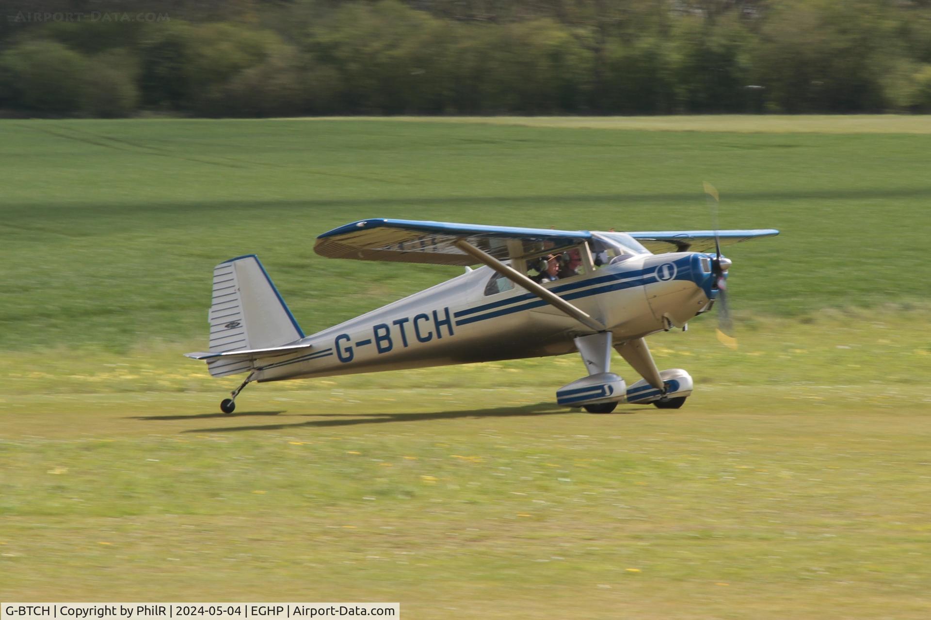 G-BTCH, 1948 Luscombe 8E Silvaire C/N 6403, G-BTCH 1948 Luscombe 8E Silvaire Deluxe Popham