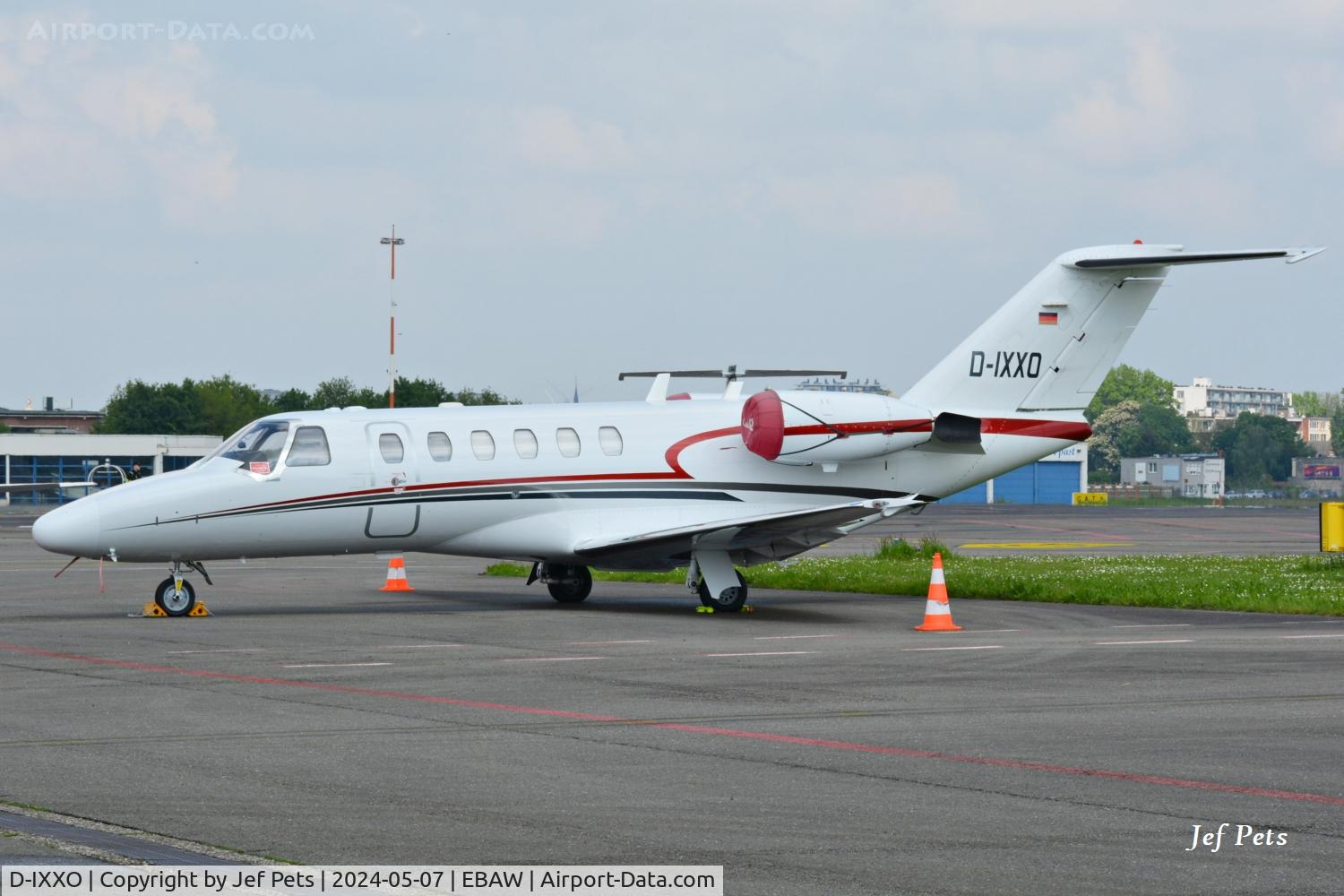 D-IXXO, 2003 Cessna 525A CitationJet CJ2 C/N 525A-0193, At Antwerp Airport.