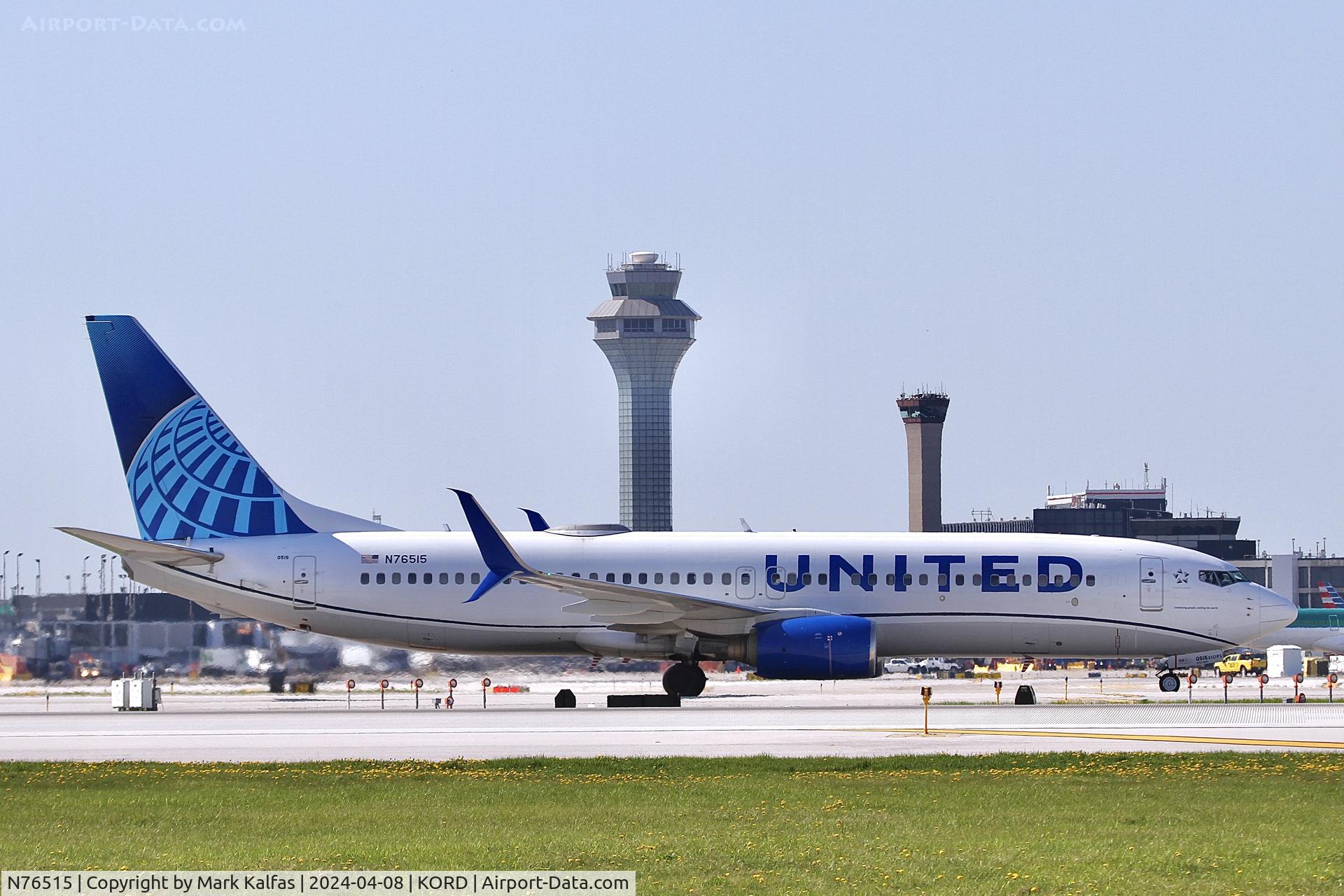 N76515, 2008 Boeing 737-824 C/N 31623, B738 United Airlines Boeing 737-824 N76515 UAL516 arriving at ORD from ATL