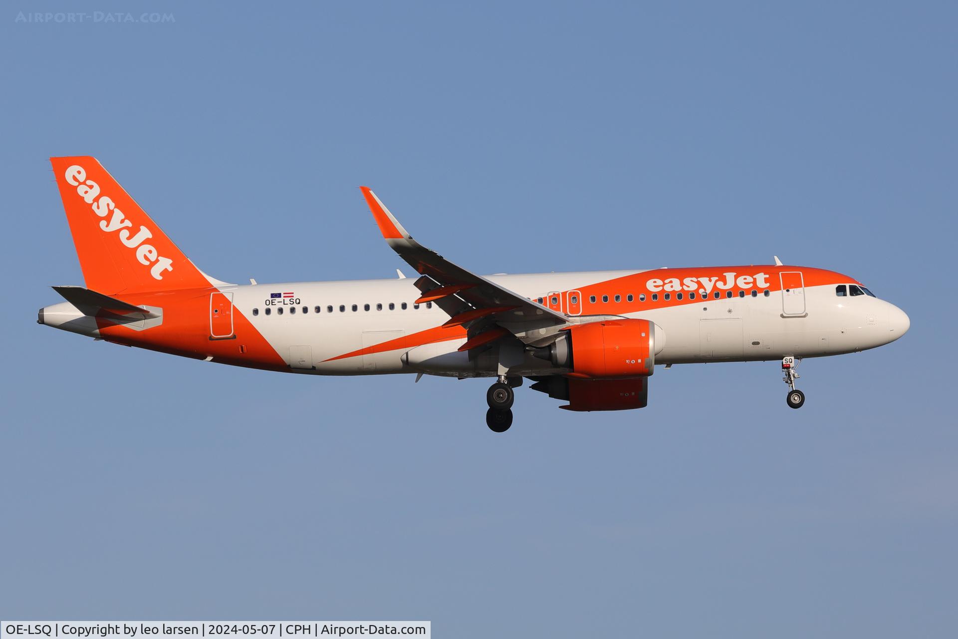 OE-LSQ, Airbus A320-251N C/N 11563, Copenhagen 7.5.2024