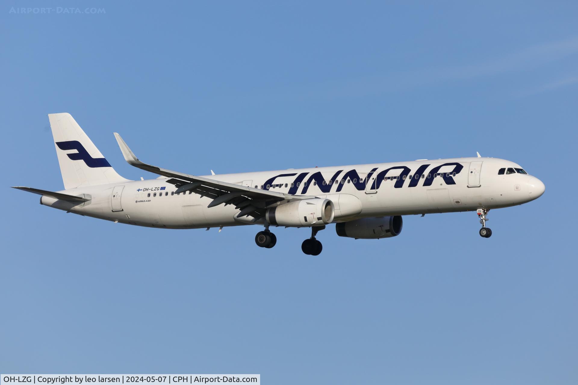 OH-LZG, 2013 Airbus A321-231 C/N 5758, Copenhagen 7,5,2024