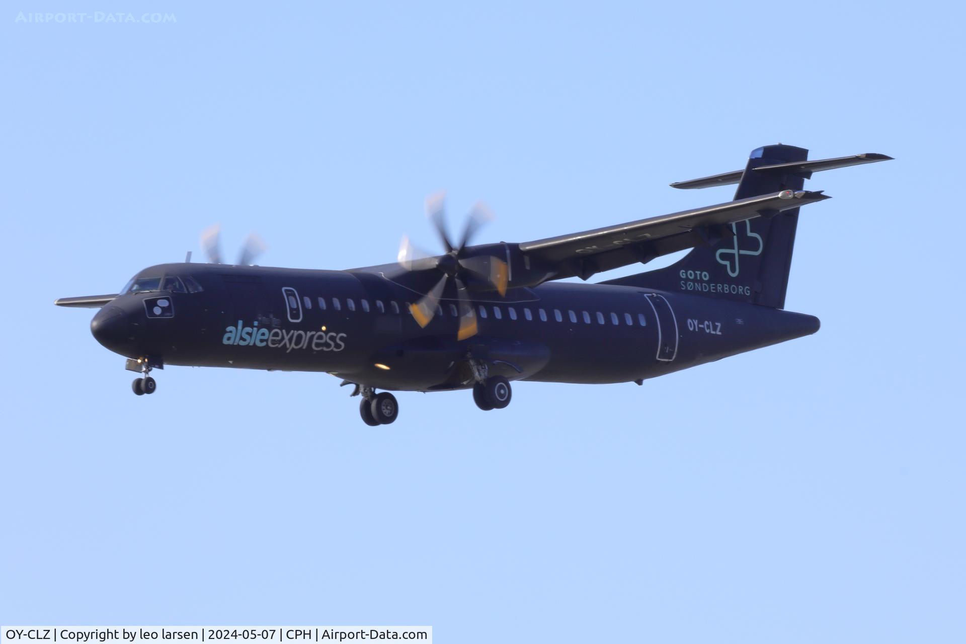 OY-CLZ, 2008 ATR 72-212A C/N 818, Copenhagen 7.5.2024