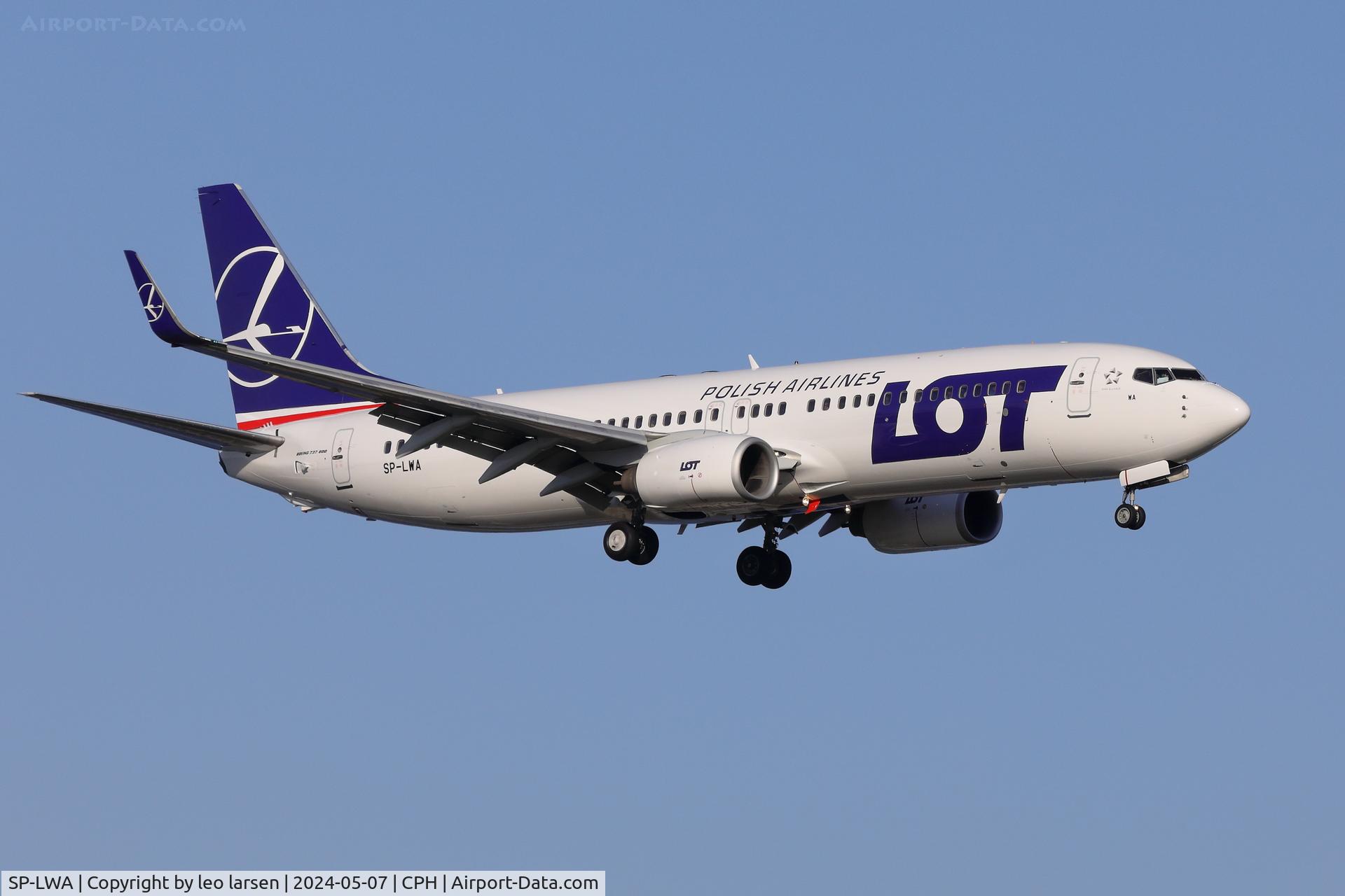 SP-LWA, 2005 Boeing 737-89P C/N 30682, Copenhagen 7.5.2024
