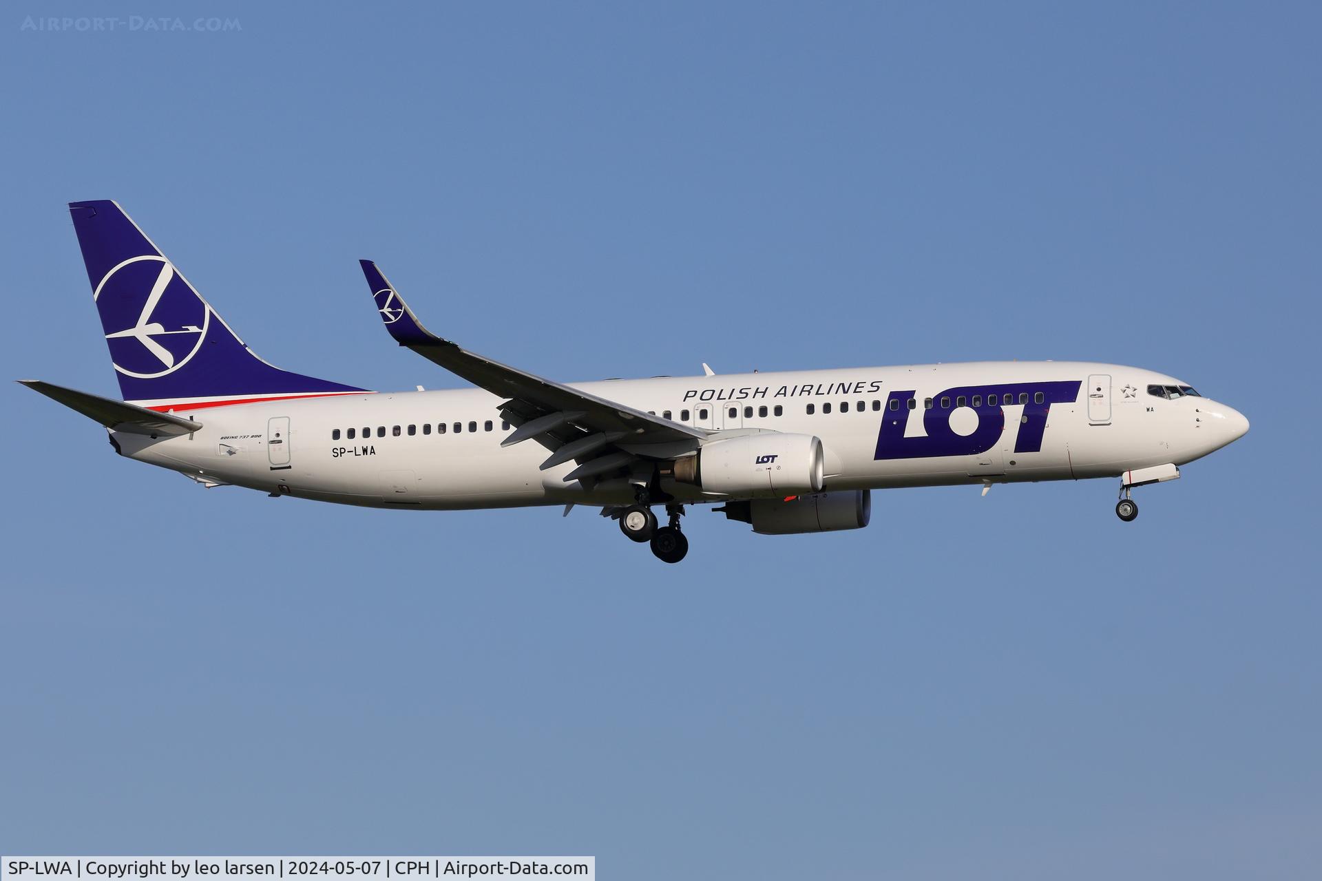 SP-LWA, 2005 Boeing 737-89P C/N 30682, Copenhagen 7.5.2024