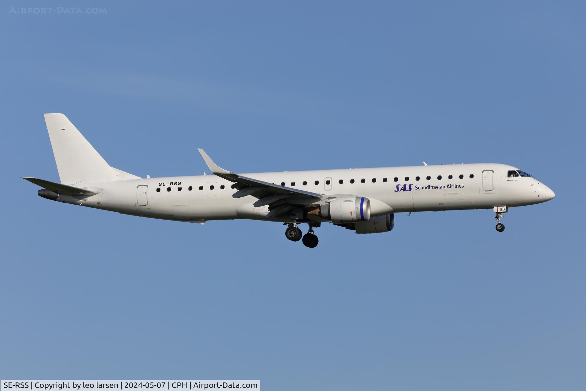 SE-RSS, 2011 Embraer ERJ-195LR (ERJ-190-200LR) C/N 19000437, Copenhagen 7.5.2024