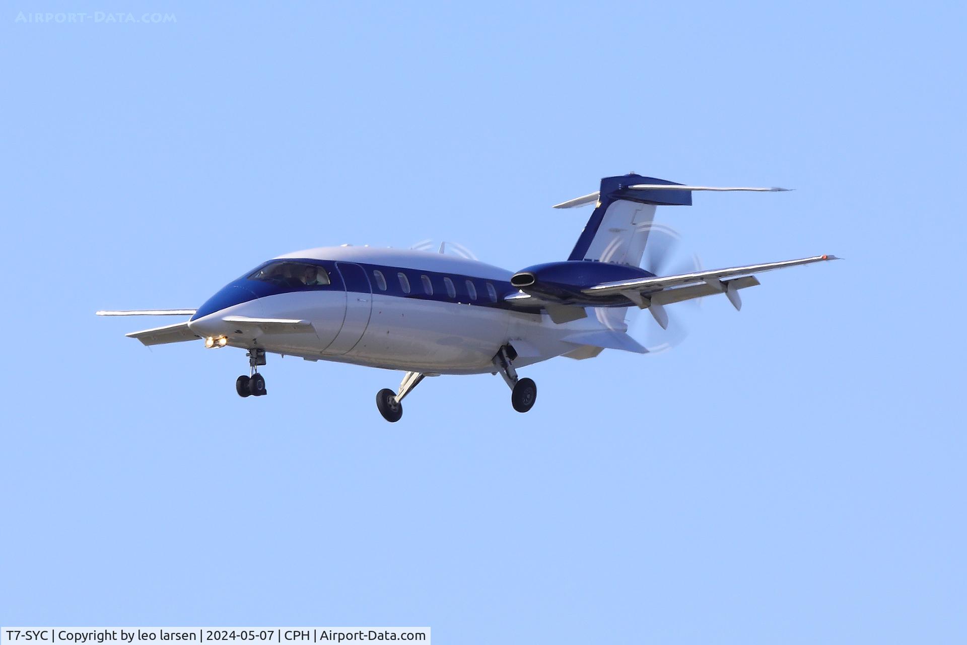 T7-SYC, 2006 Piaggio P-180 Avanti II C/N 1105, Copenhagen 7.5.2024