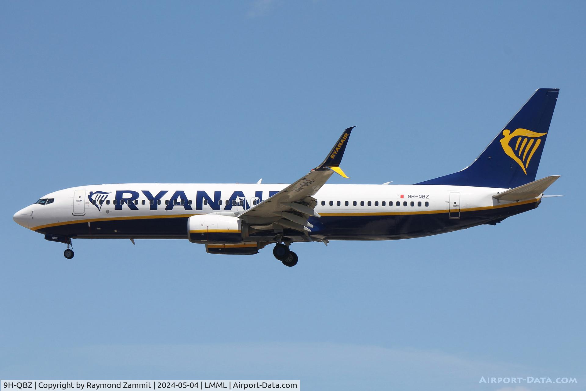9H-QBZ, 2016 Boeing 737-8AS C/N 44721, B737-800 9H-QBZ Malta Air