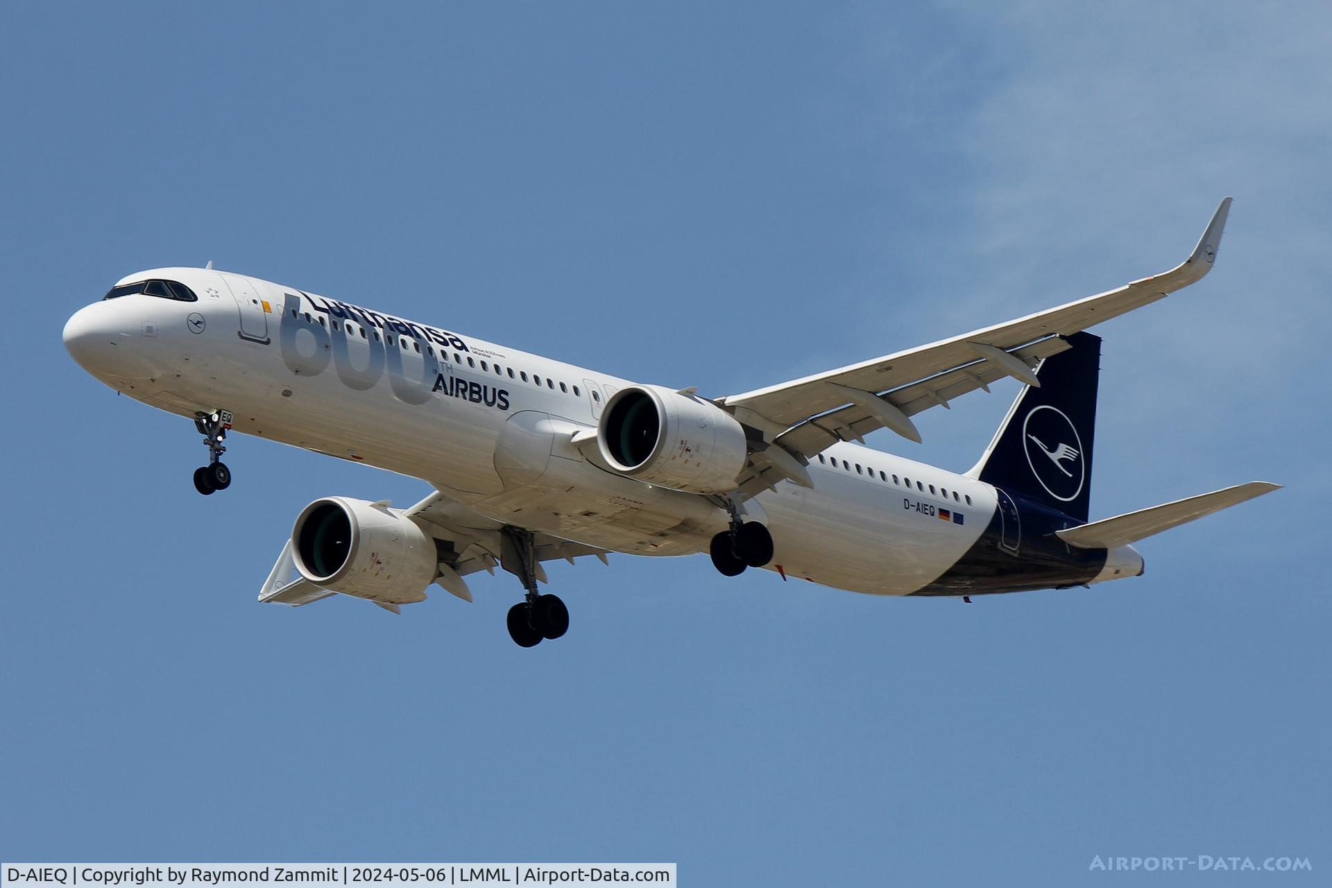 D-AIEQ, 2023 Airbus A321-271NX C/N 11267, A321Neo D-AIEQ Lufthansa