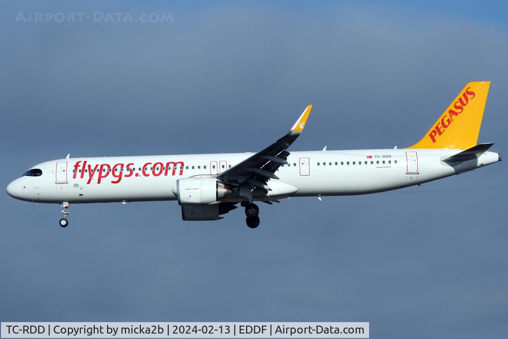 TC-RDD, 2022 Airbus A321-251NX C/N 11166, Landing