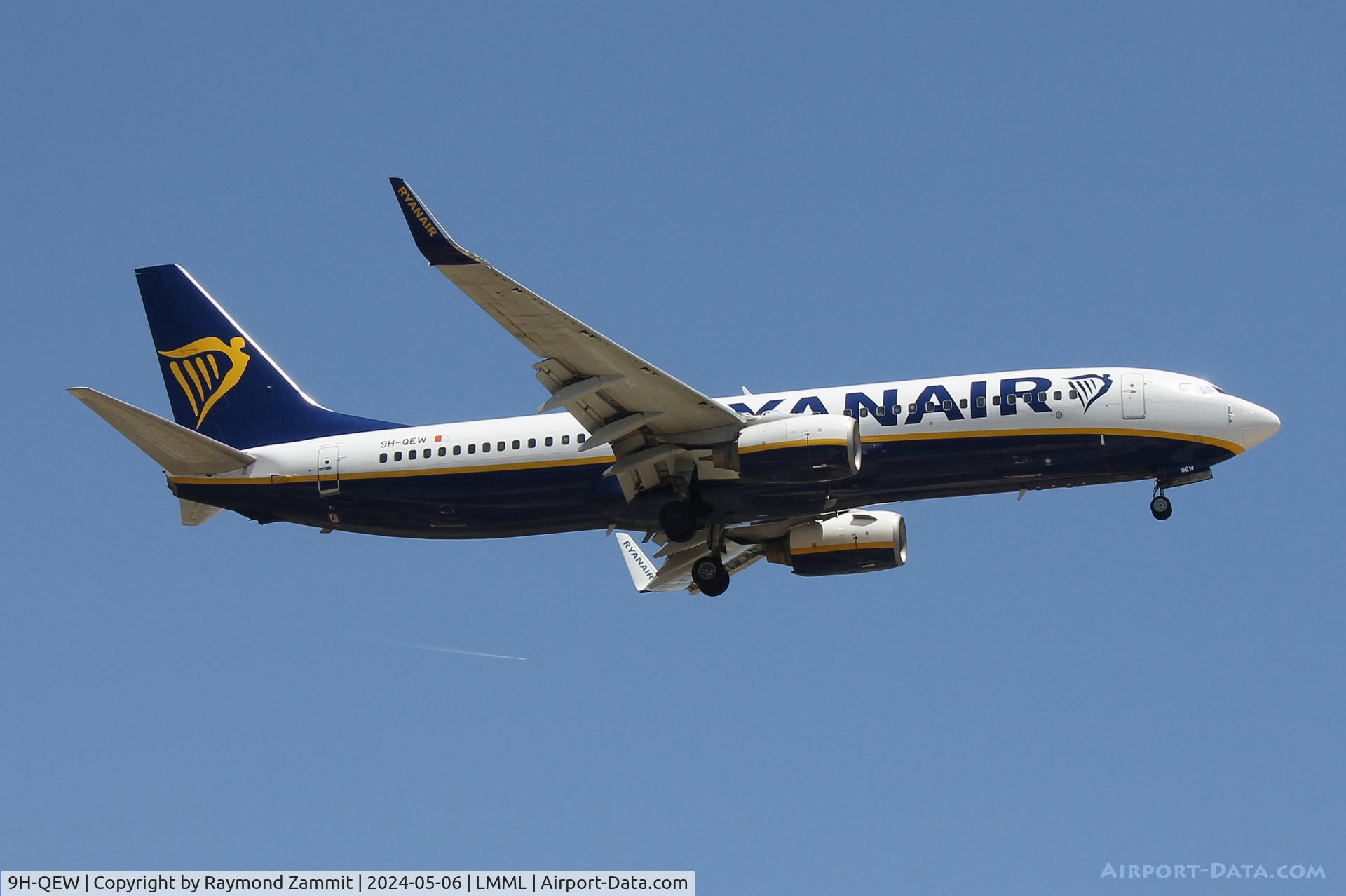 9H-QEW, 2005 Boeing 737-8AS(WL) C/N 33580, B737-800 9H-QEW Malta Air