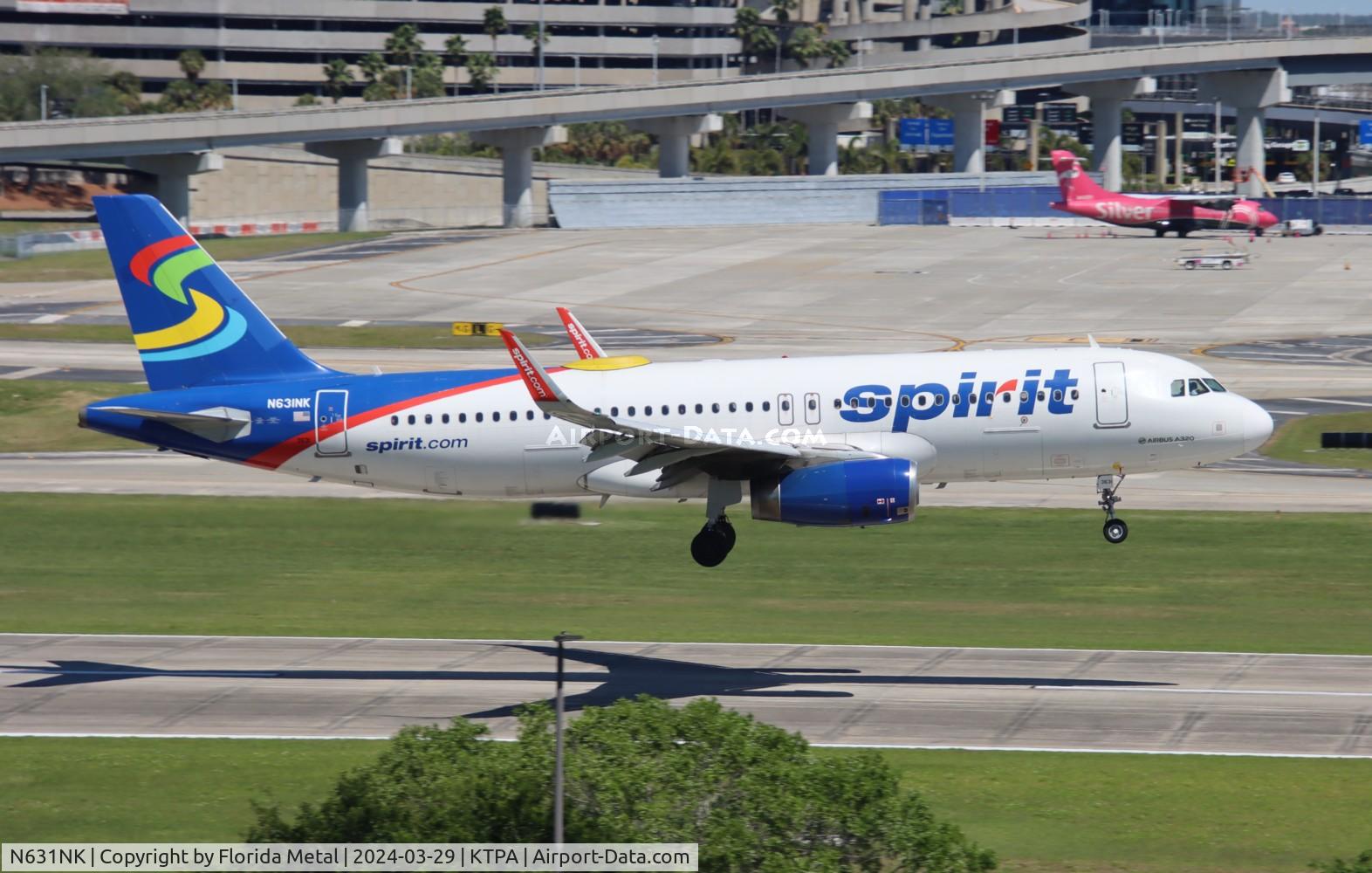 N631NK, 2014 Airbus A320-232 C/N 6327, NKS A320 oc zx PHL-TPA